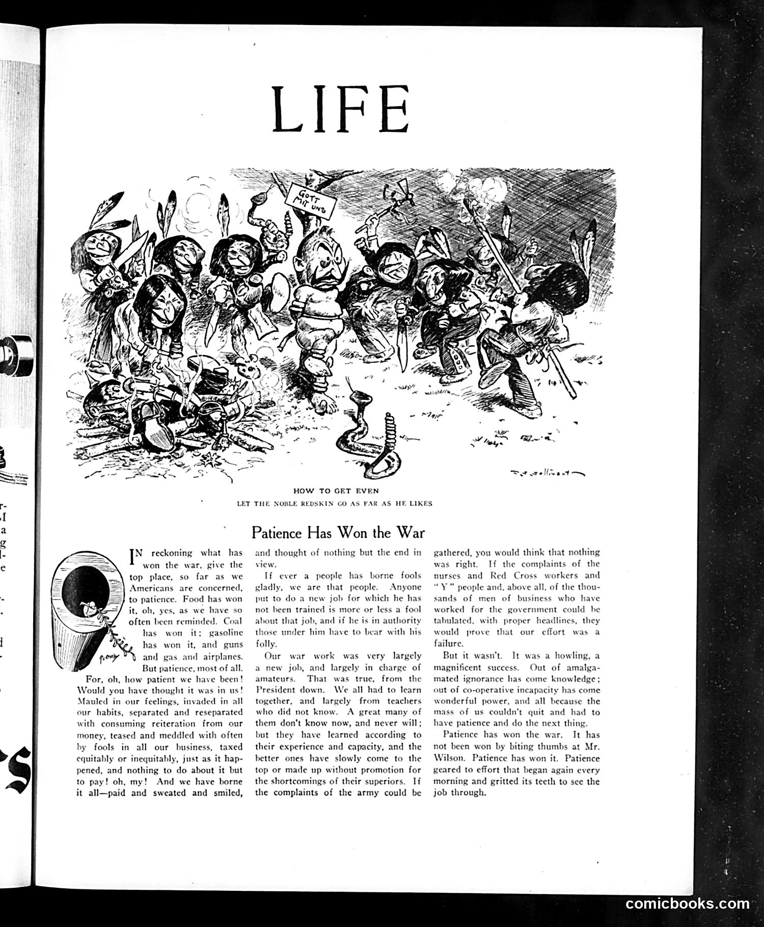 Life — November 28, 1918 — page 5: Life, 1918-11-28