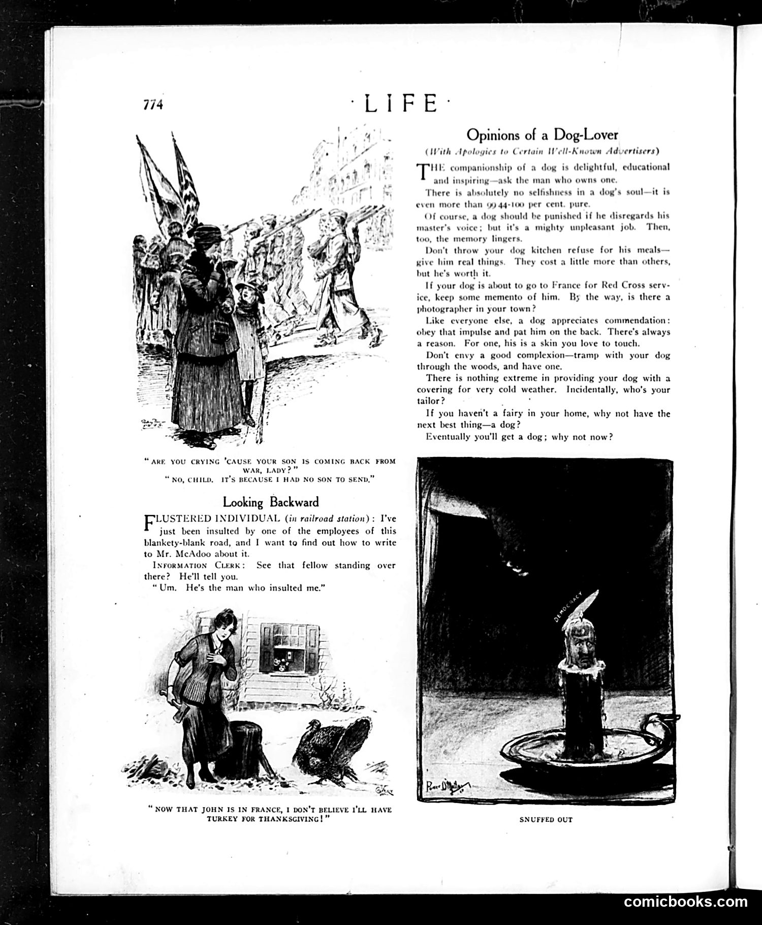 Life — November 28, 1918 — page 10: Life, 1918-11-28