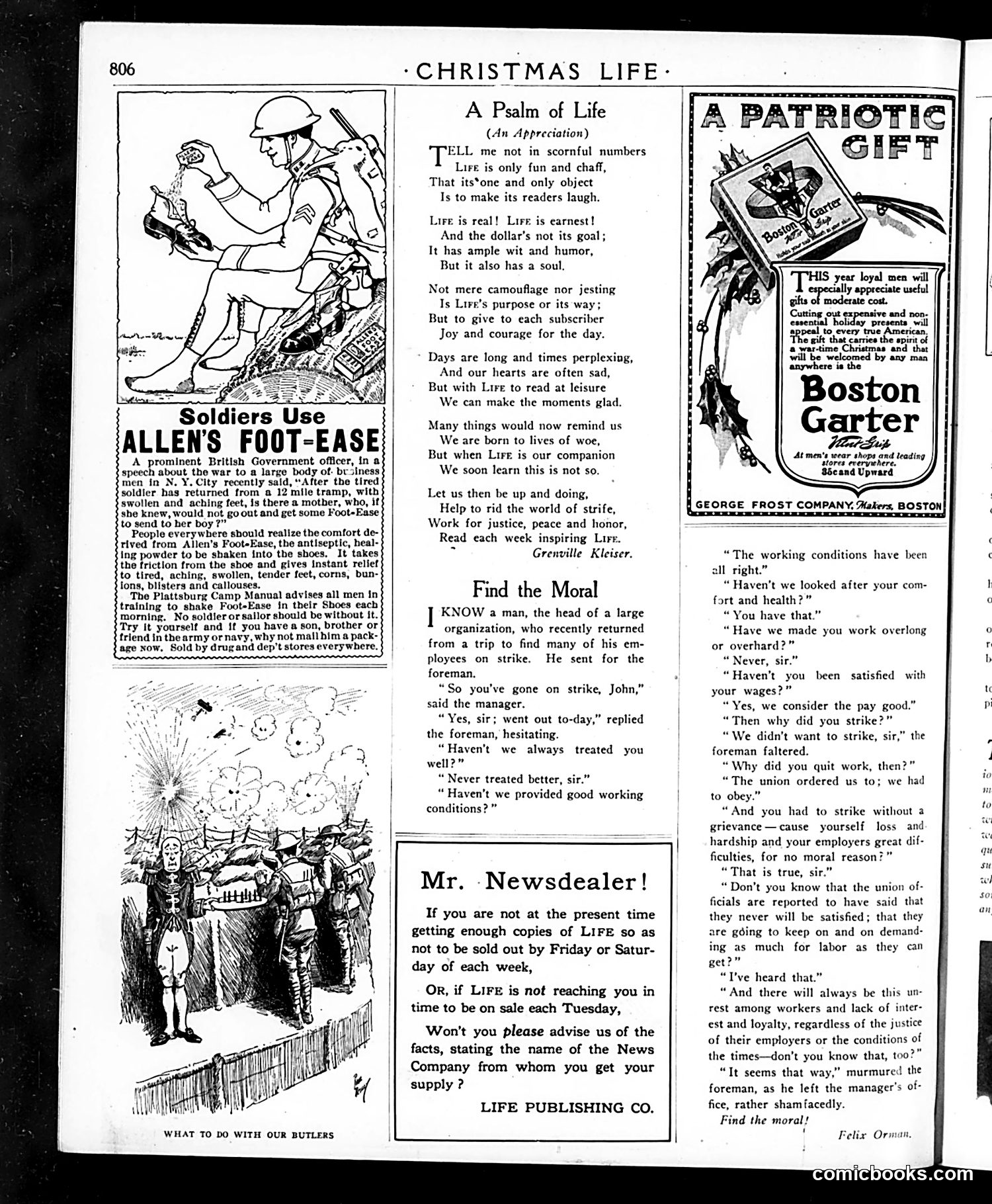 Life — December 5, 1918 — page 4: Life, 1918-12-05