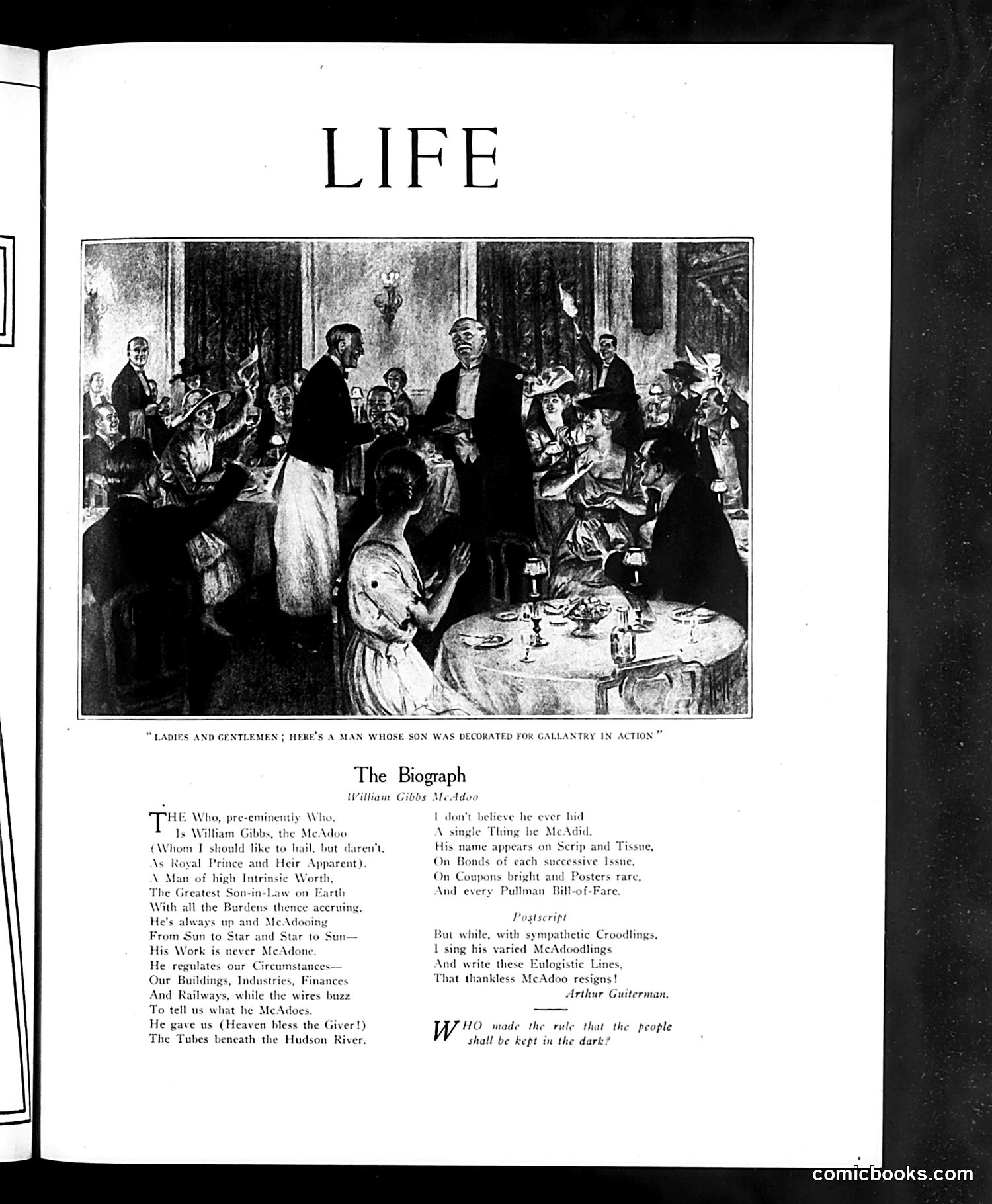 Life — December 12, 1918 — page 5: Life, 1918-12-12