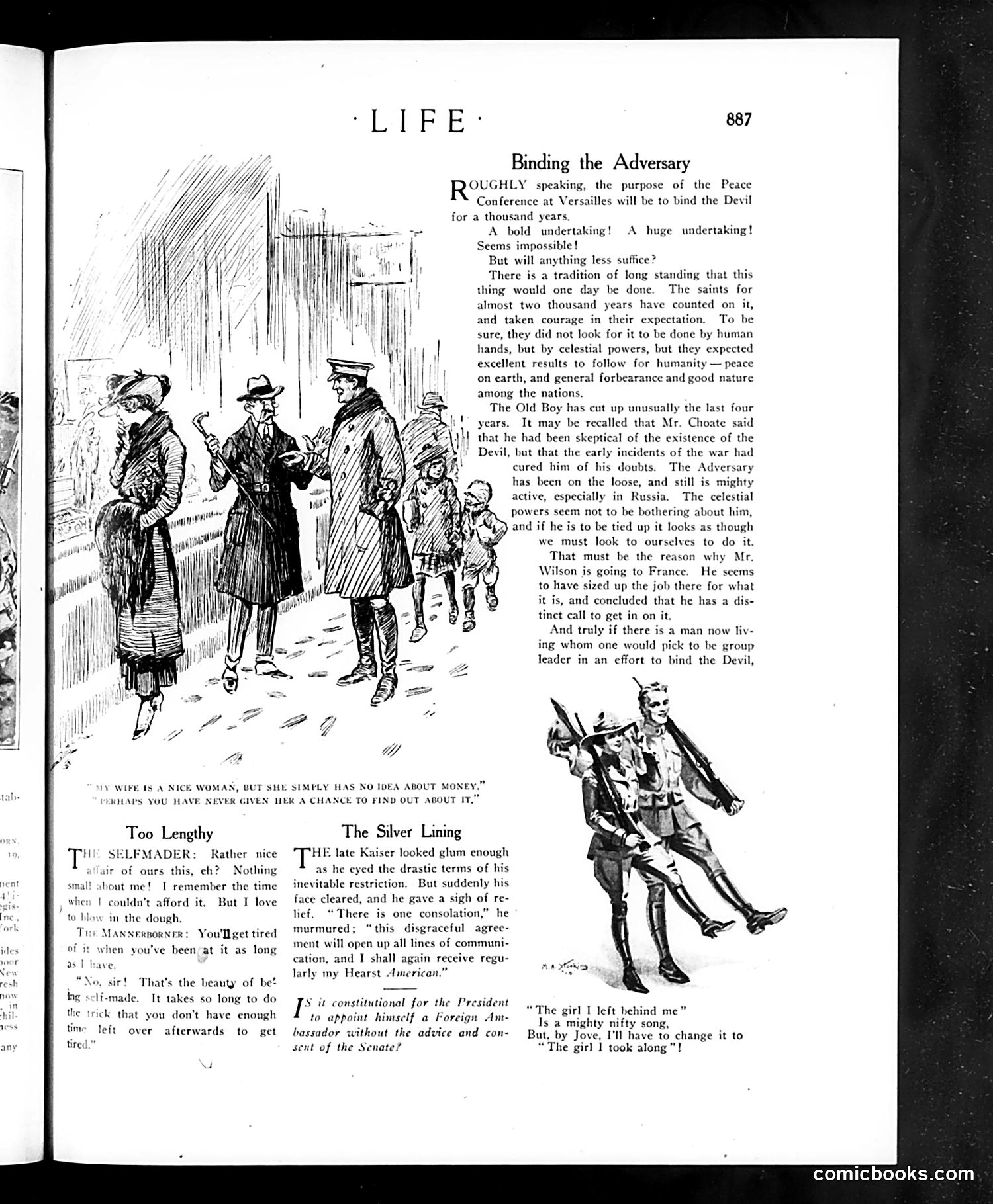 Life — December 12, 1918 — page 7: Life, 1918-12-12