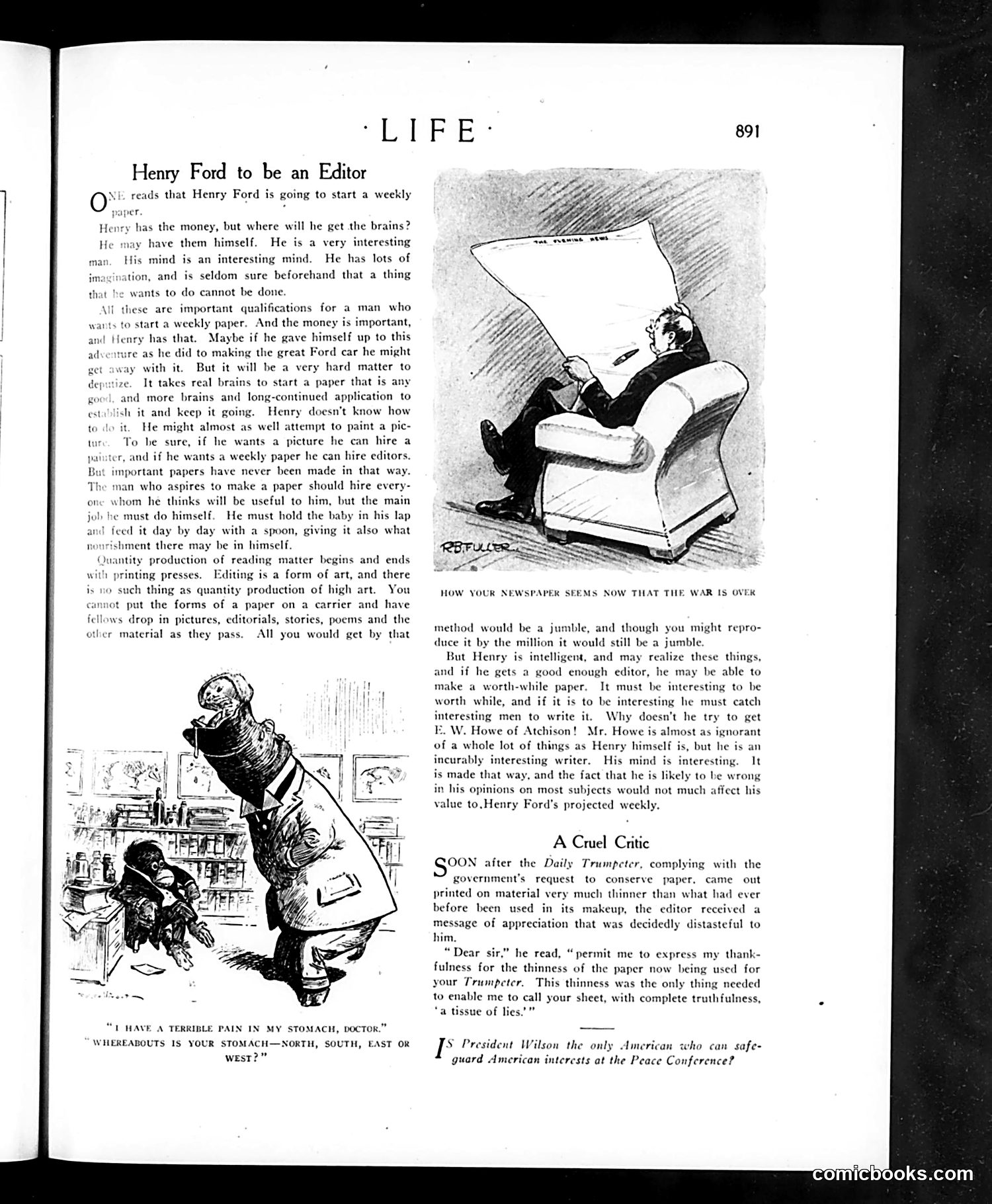 Life — December 12, 1918 — page 11: Life, 1918-12-12