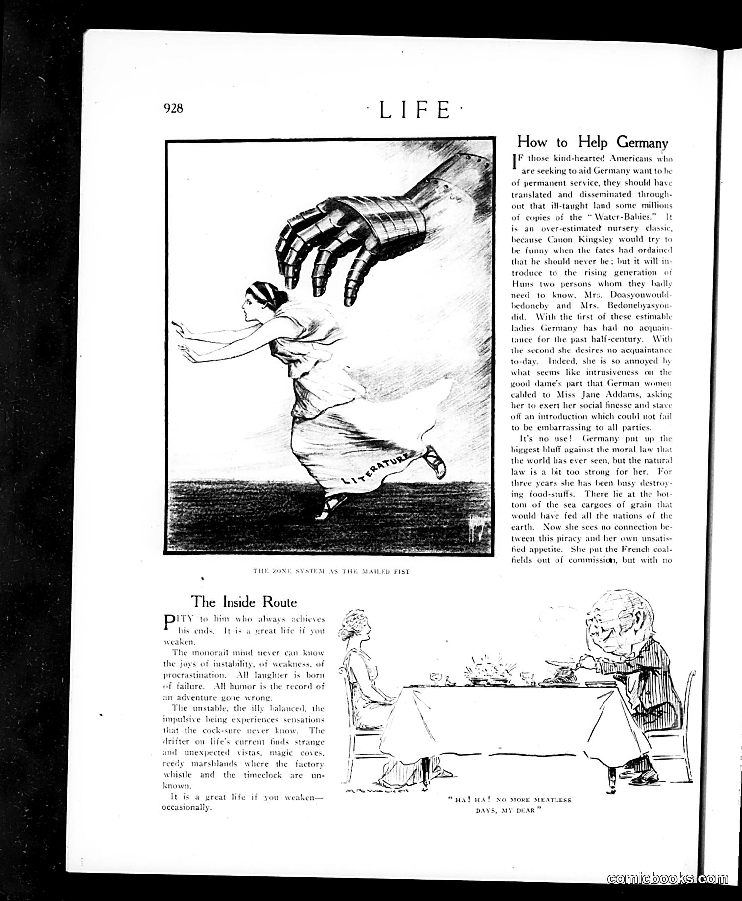 Life — December 19, 1918 — page 12: Life, 1918-12-19