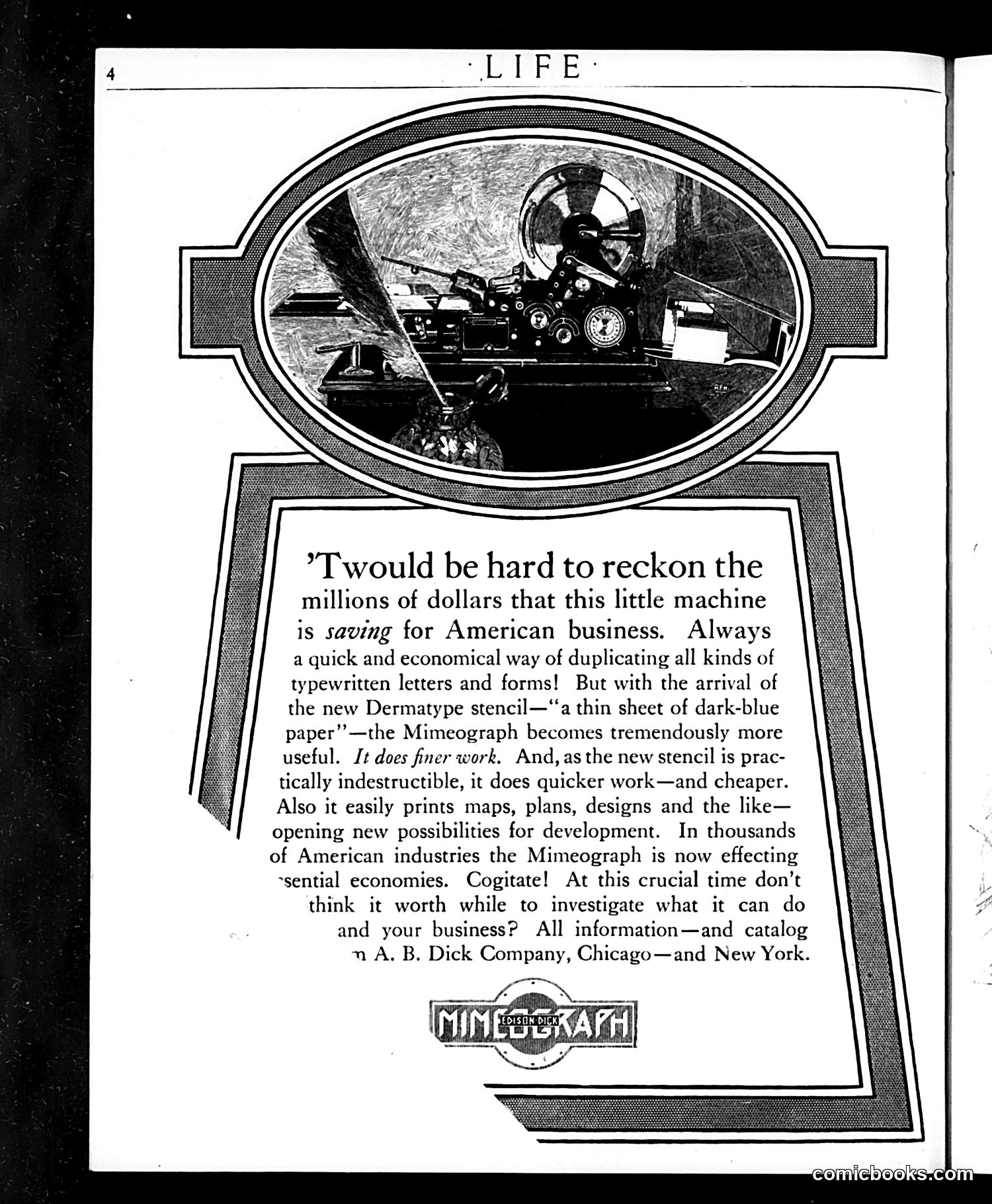 Life — January 2, 1919 — page 4: Life, 1919-01-02