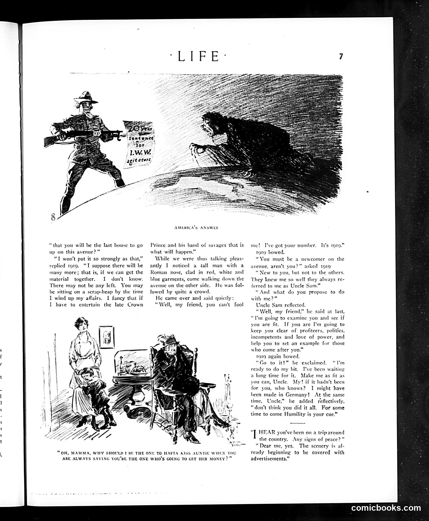 Life — January 2, 1919 — page 7: Life, 1919-01-02
