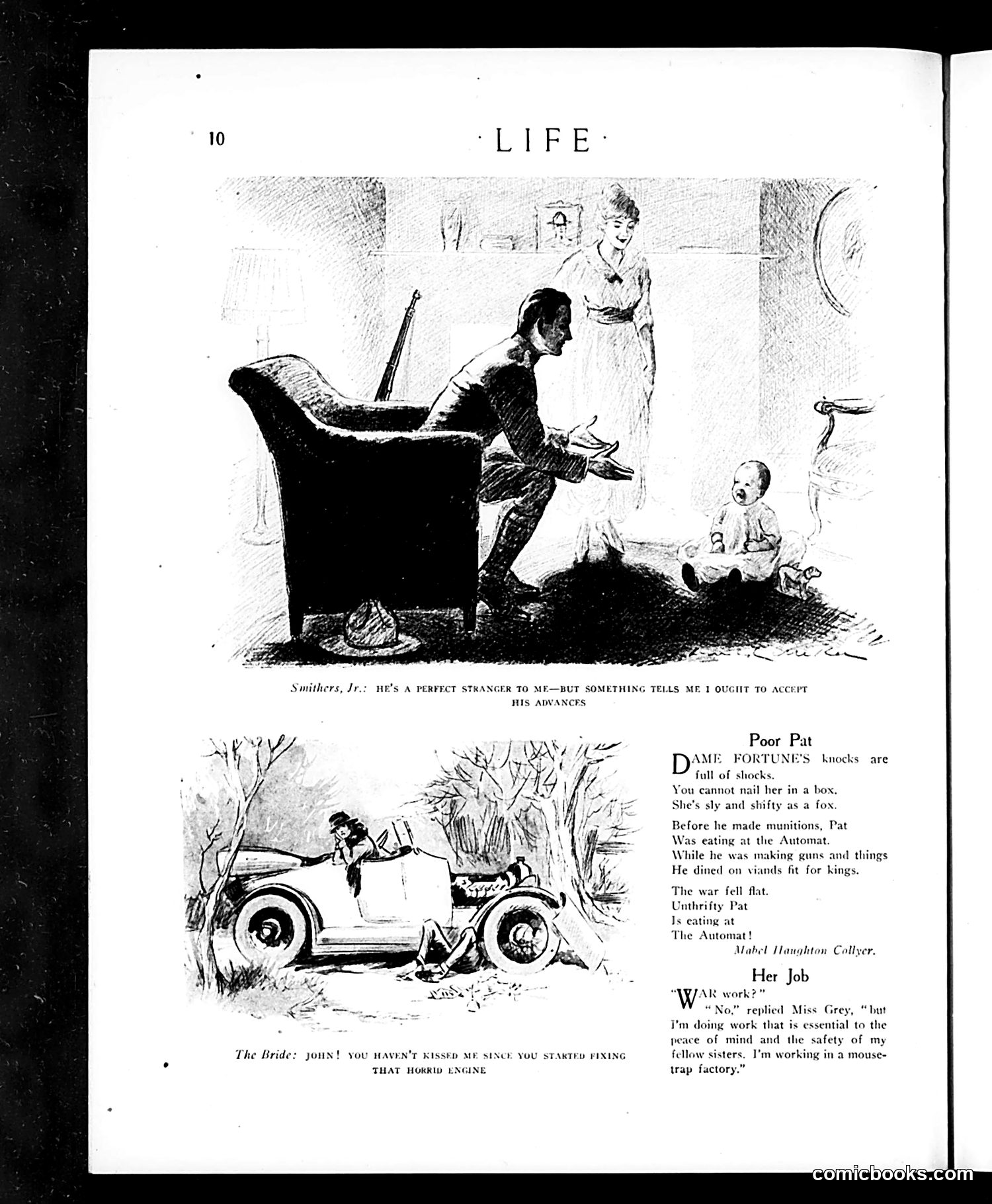 Life — January 2, 1919 — page 10: Life, 1919-01-02