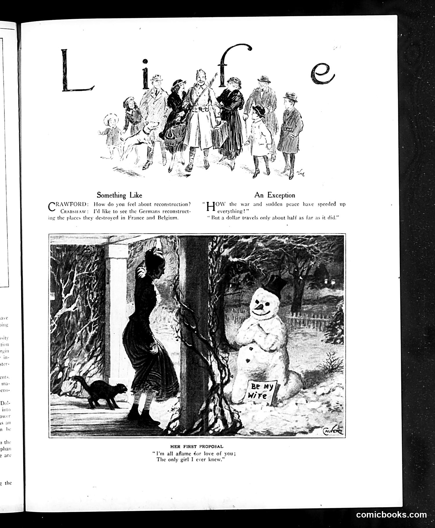 Life — January 9, 1919 — page 5: Life, 1919-01-09
