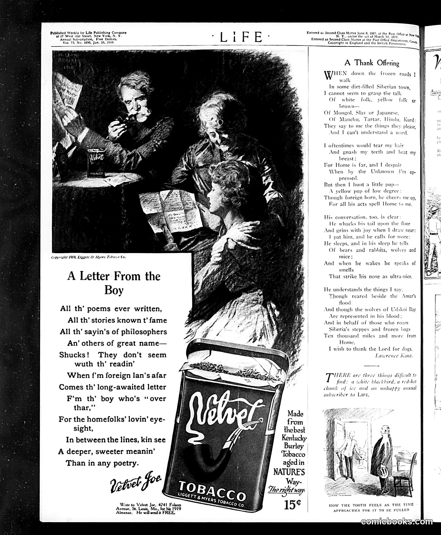 Life — January 16, 1919 — page 2: Life, 1919-01-16