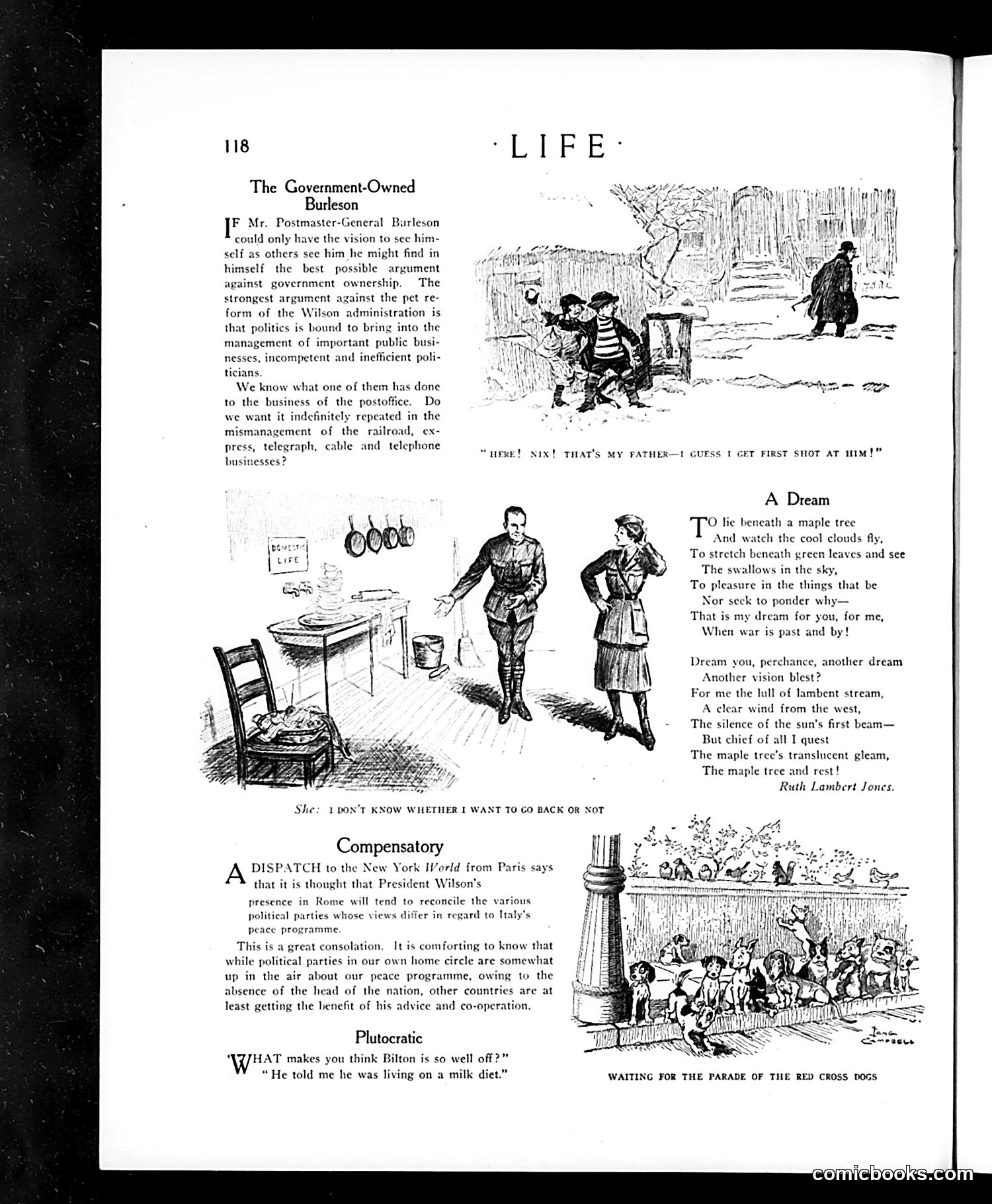 Life — January 23, 1919 — page 10: Life, 1919-01-23