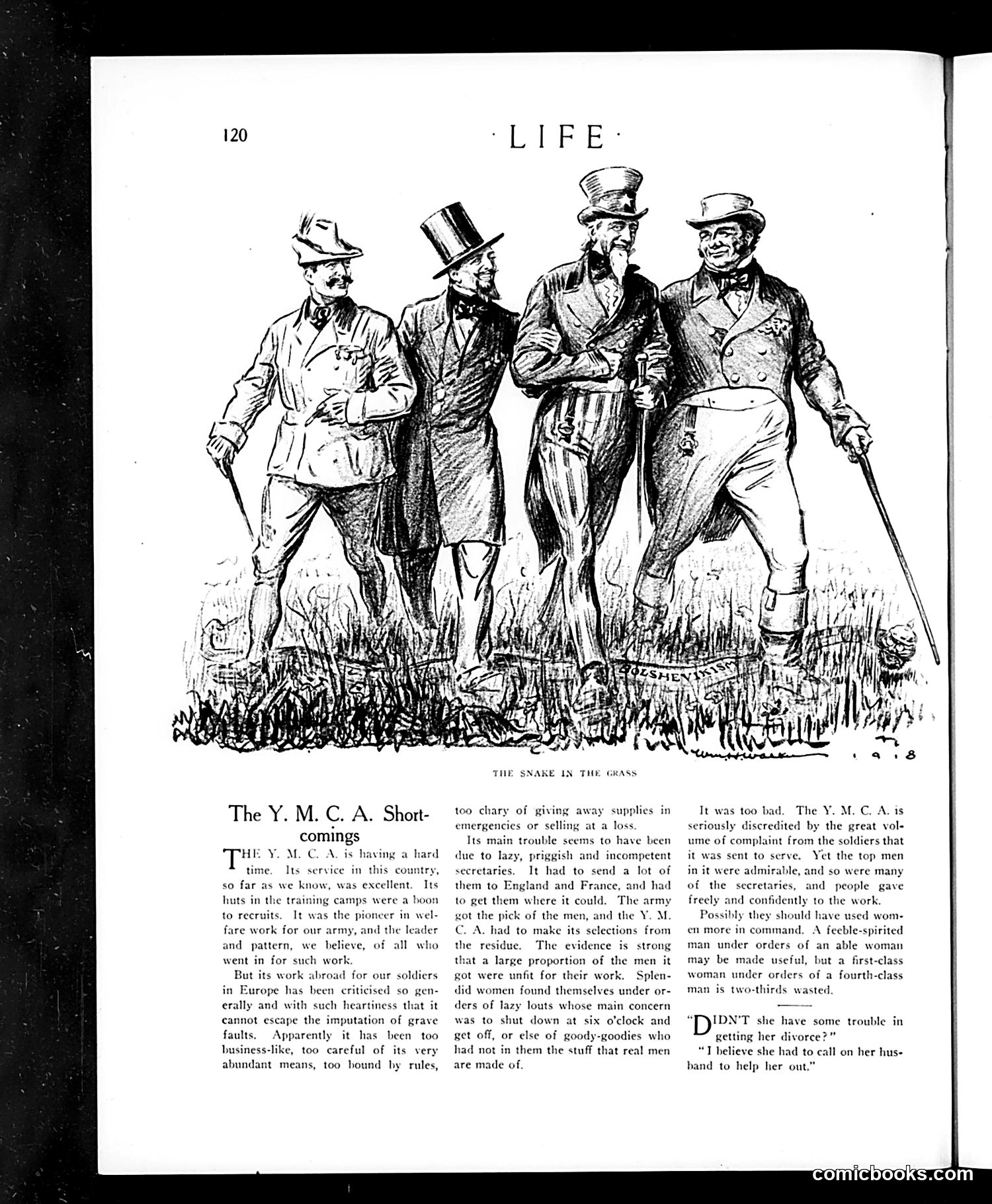 Life — January 23, 1919 — page 12: Life, 1919-01-23