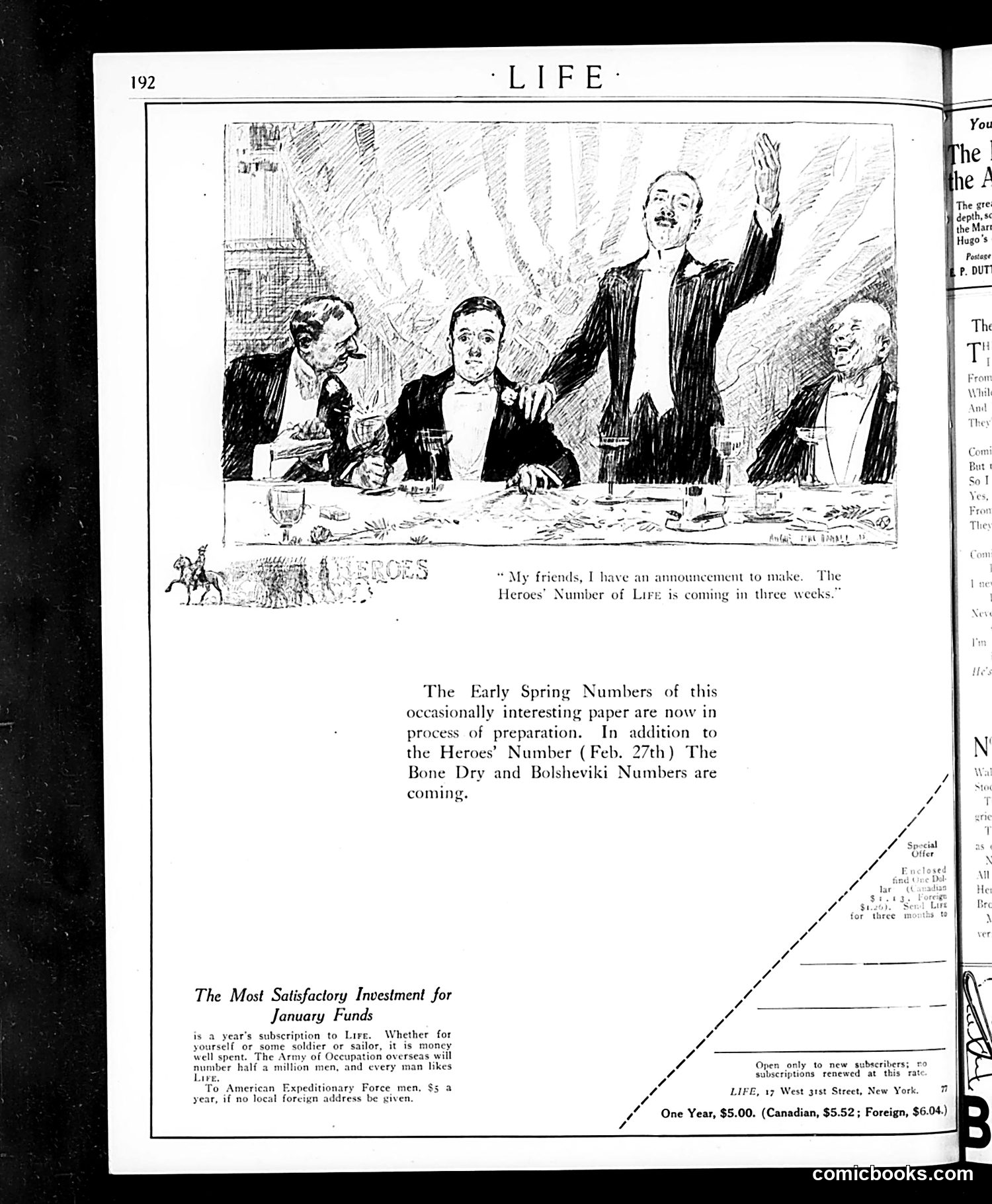 Life — February 6, 1919 — page 4: Life, 1919-02-06