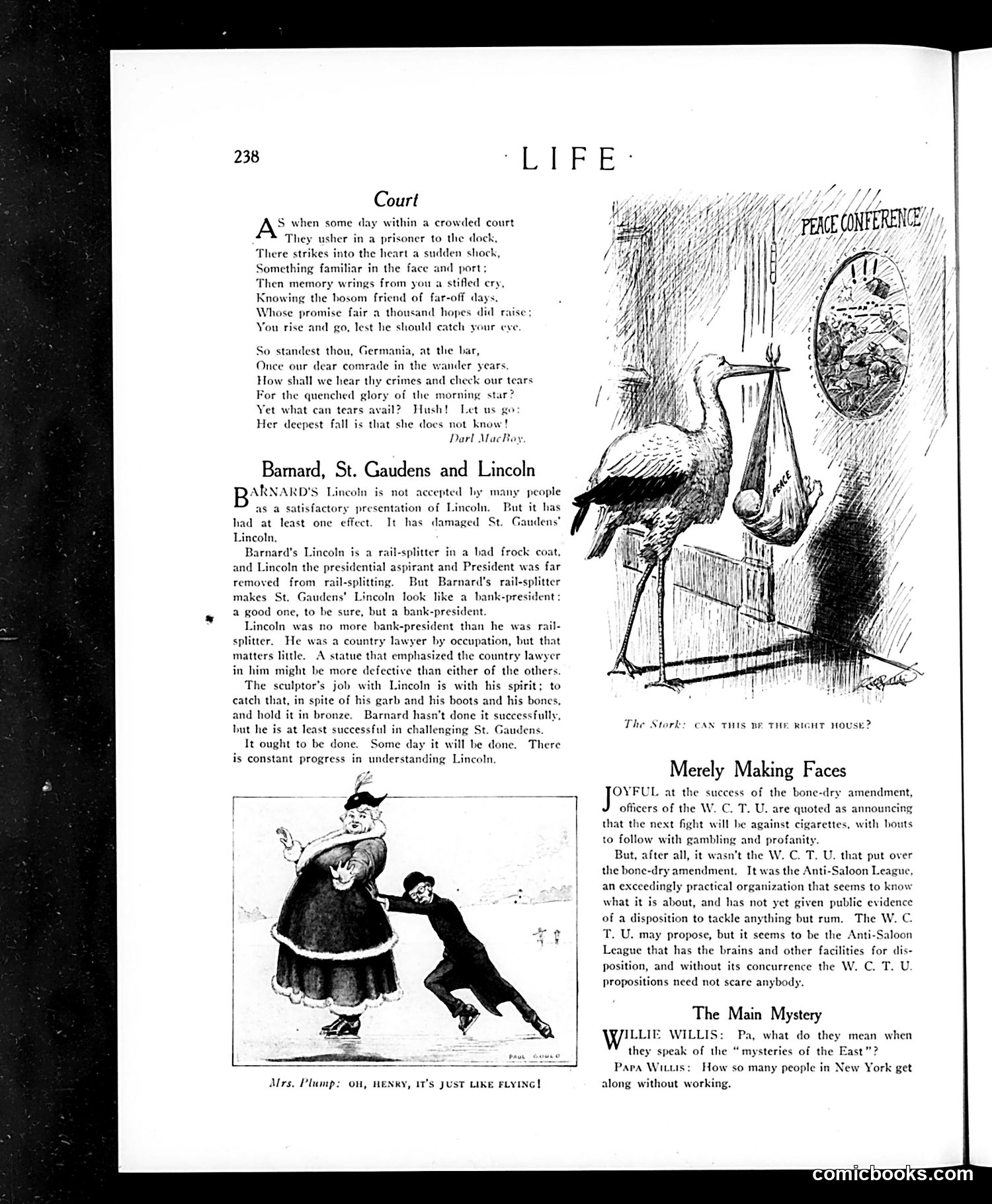 Life — February 13, 1919 — page 10: Life, 1919-02-13