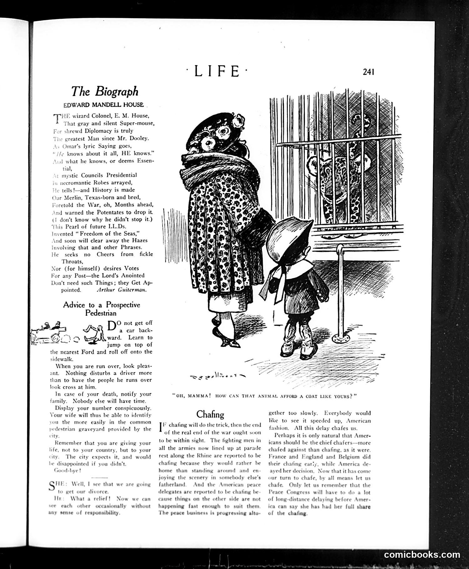 Life — February 13, 1919 — page 13: Life, 1919-02-13