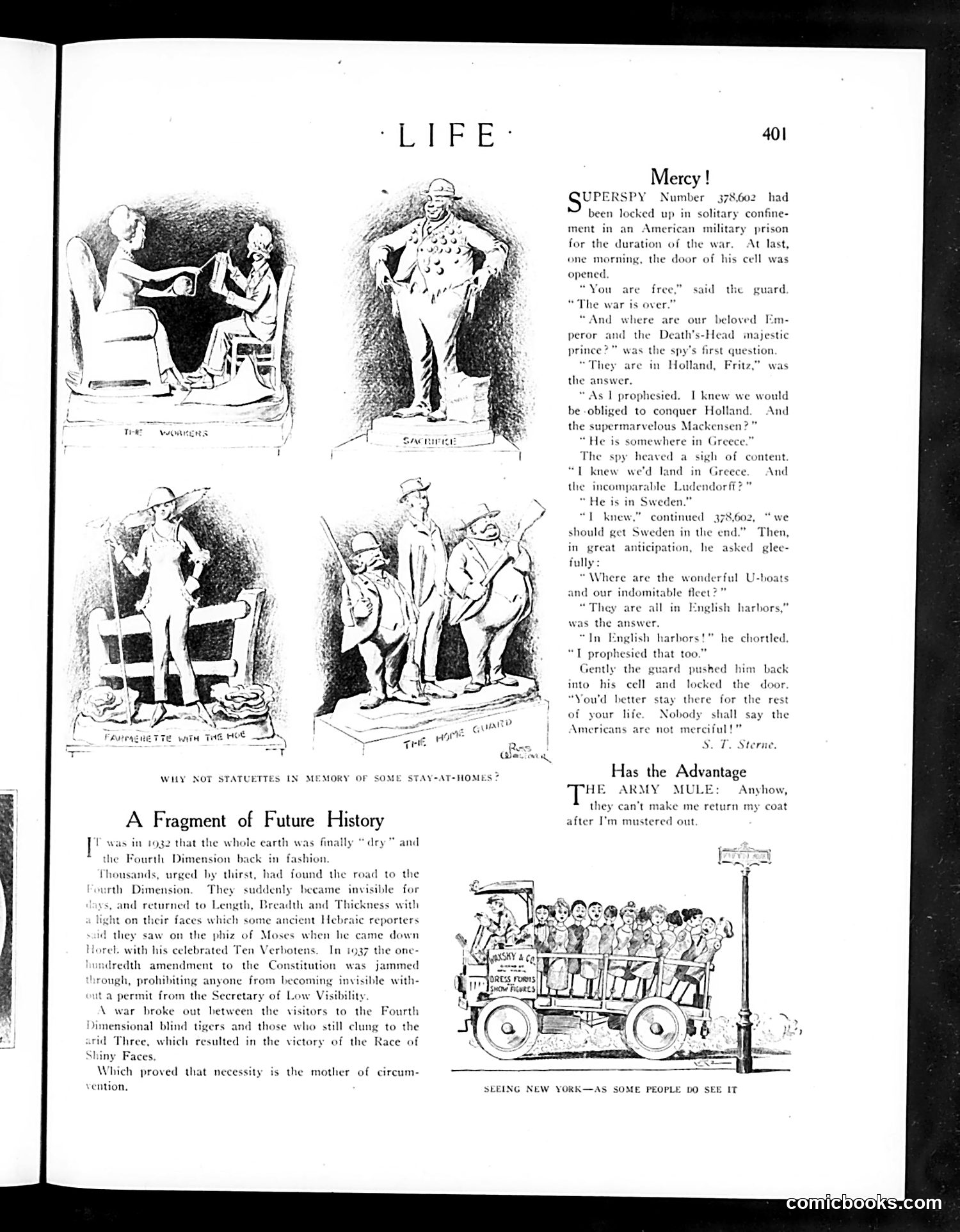 Life — March 13, 1919 — page 9: Life, 1919-03-13