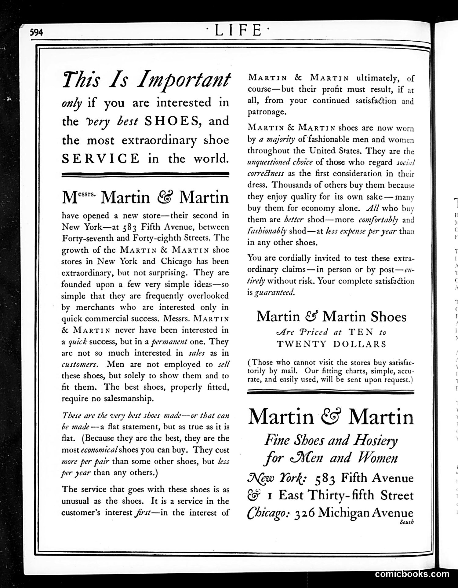 Life — April 10, 1919 — page 6: Life, 1919-04-10