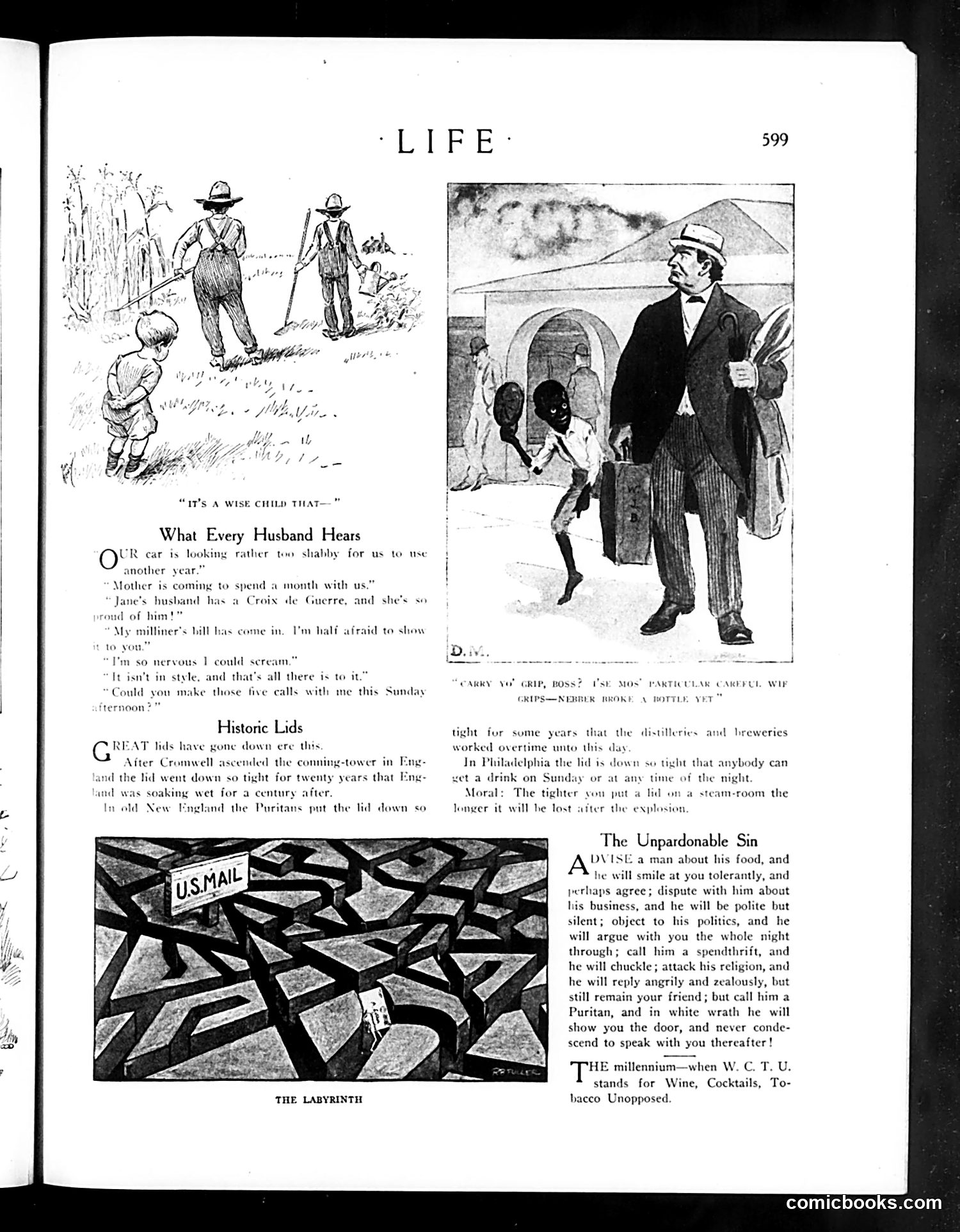Life — April 10, 1919 — page 11: Life, 1919-04-10