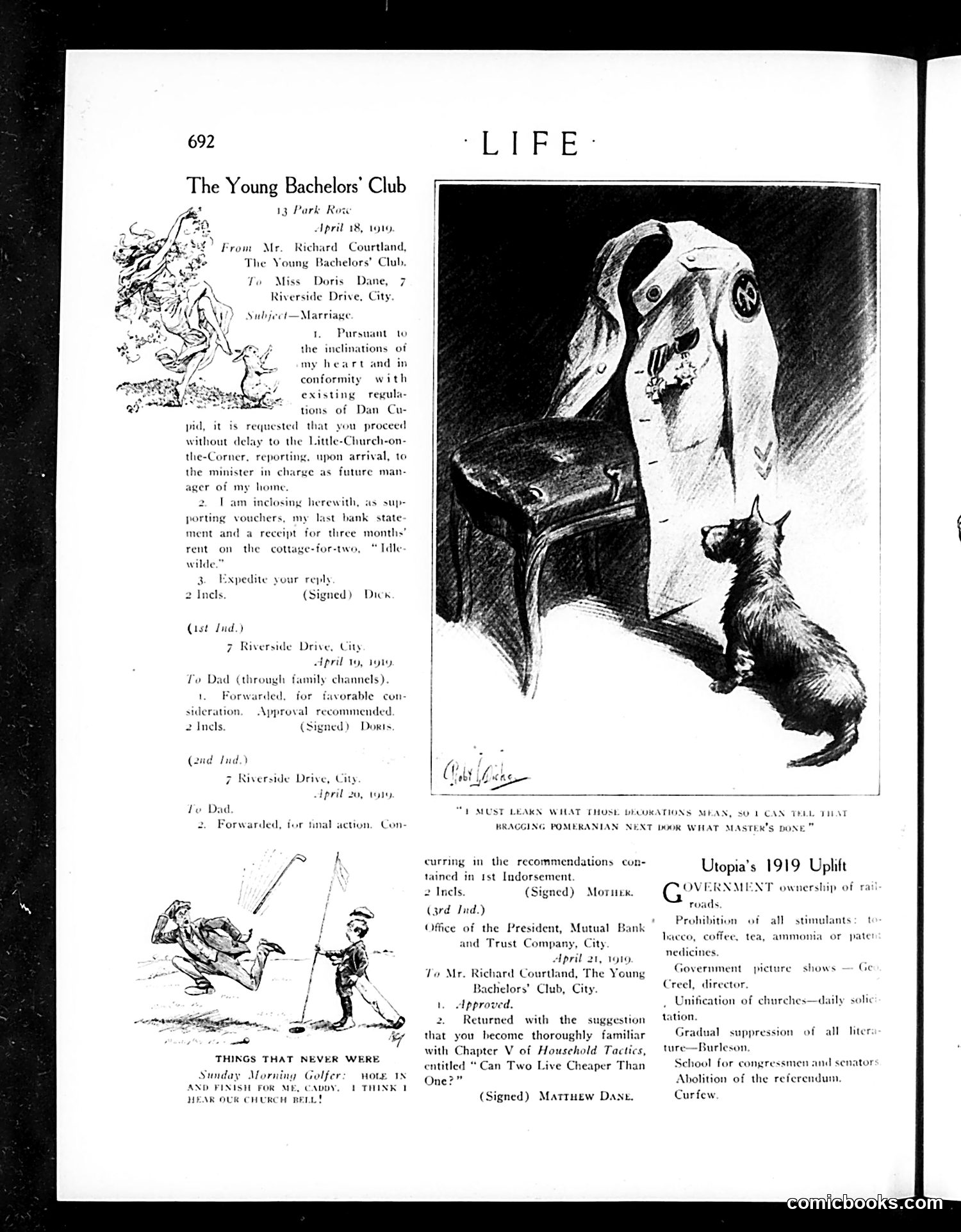 Life — April 24, 1919 — page 8: Life, 1919-04-24