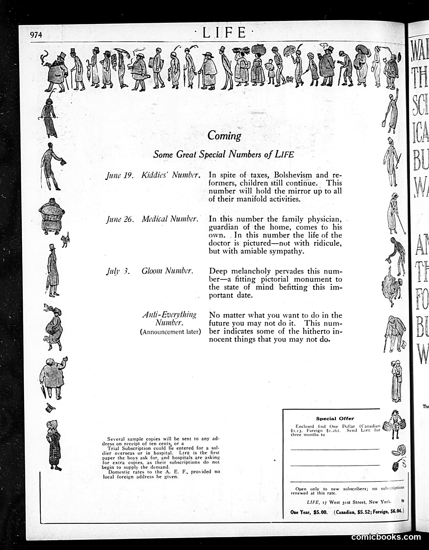 Life — June 5, 1919 — page 6: Life, 1919-06-05