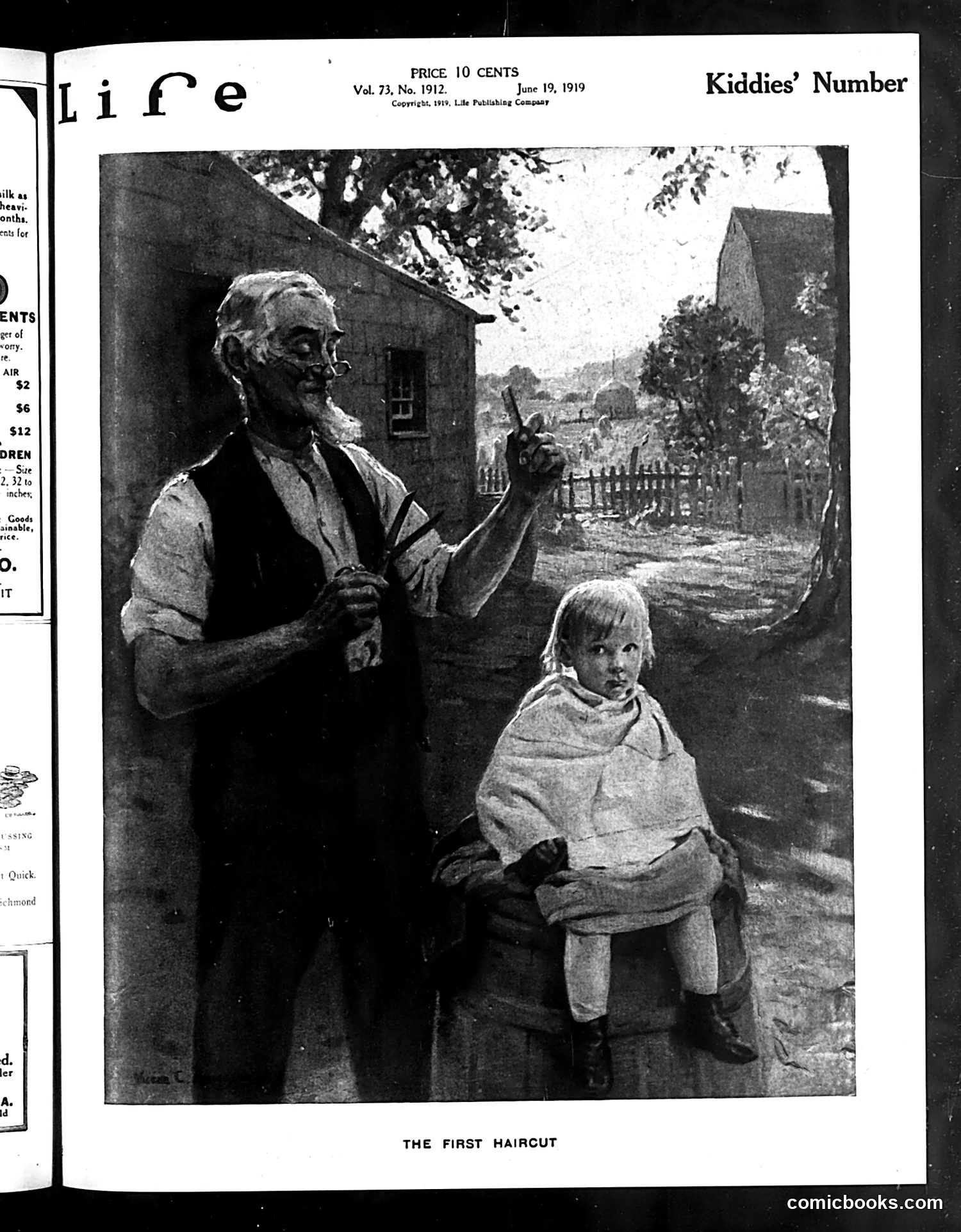 Life — June 19, 1919 — page 1: Life, 1919-06-19