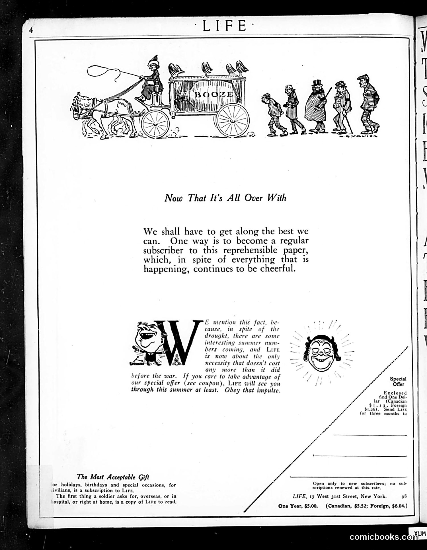 Life — July 3, 1919 — page 4: Life, 1919-07-03