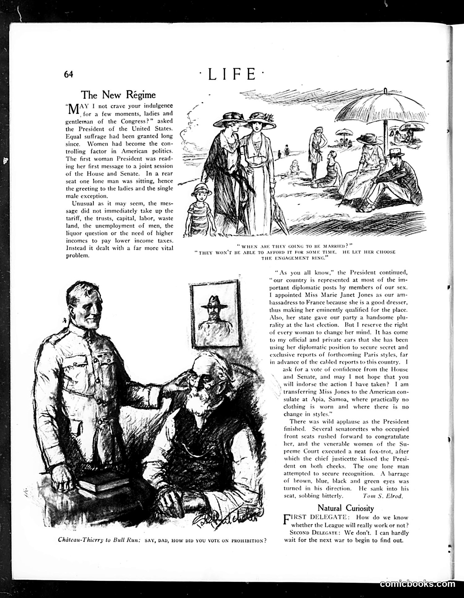 Life — July 10, 1919 — page 12: Life, 1919-07-10
