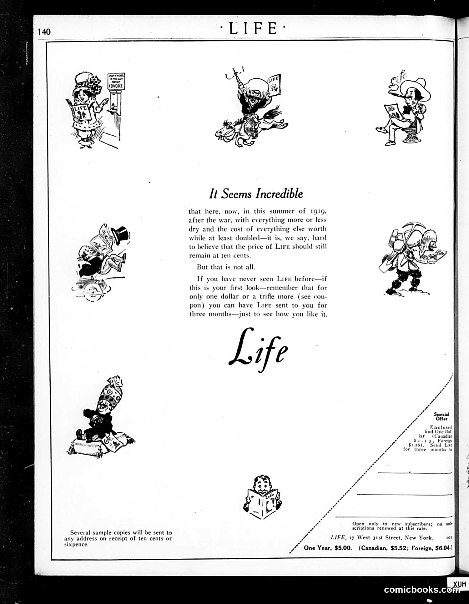 Life — July 24, 1919 — page 4: Life, 1919-07-24