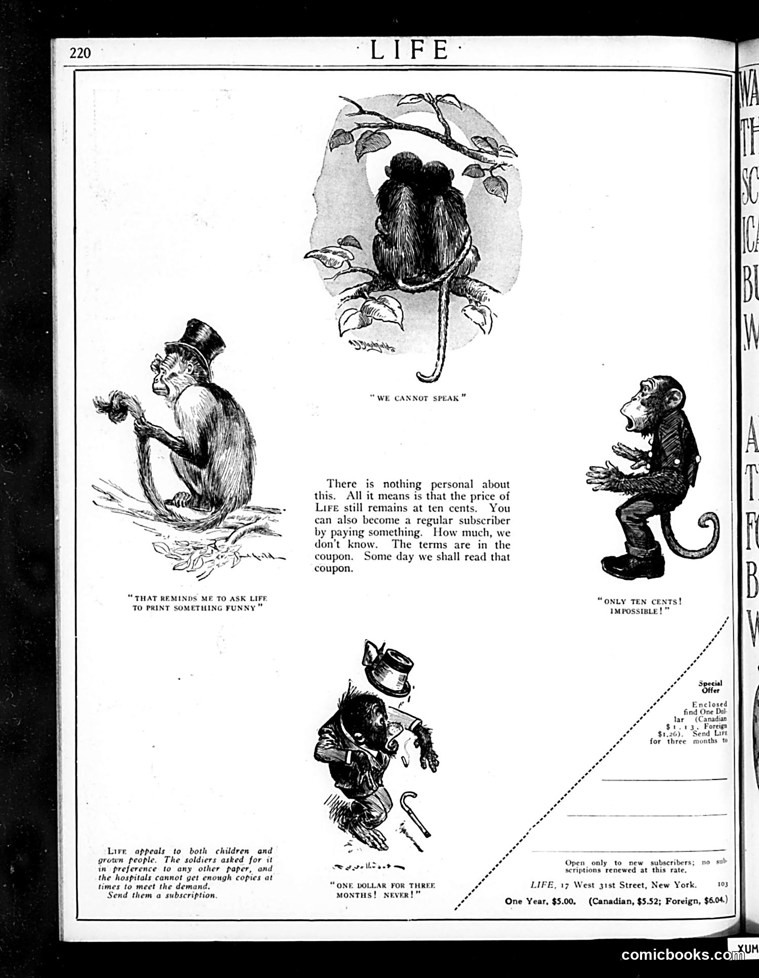 Life — August 7, 1919 — page 4: Life, 1919-08-07
