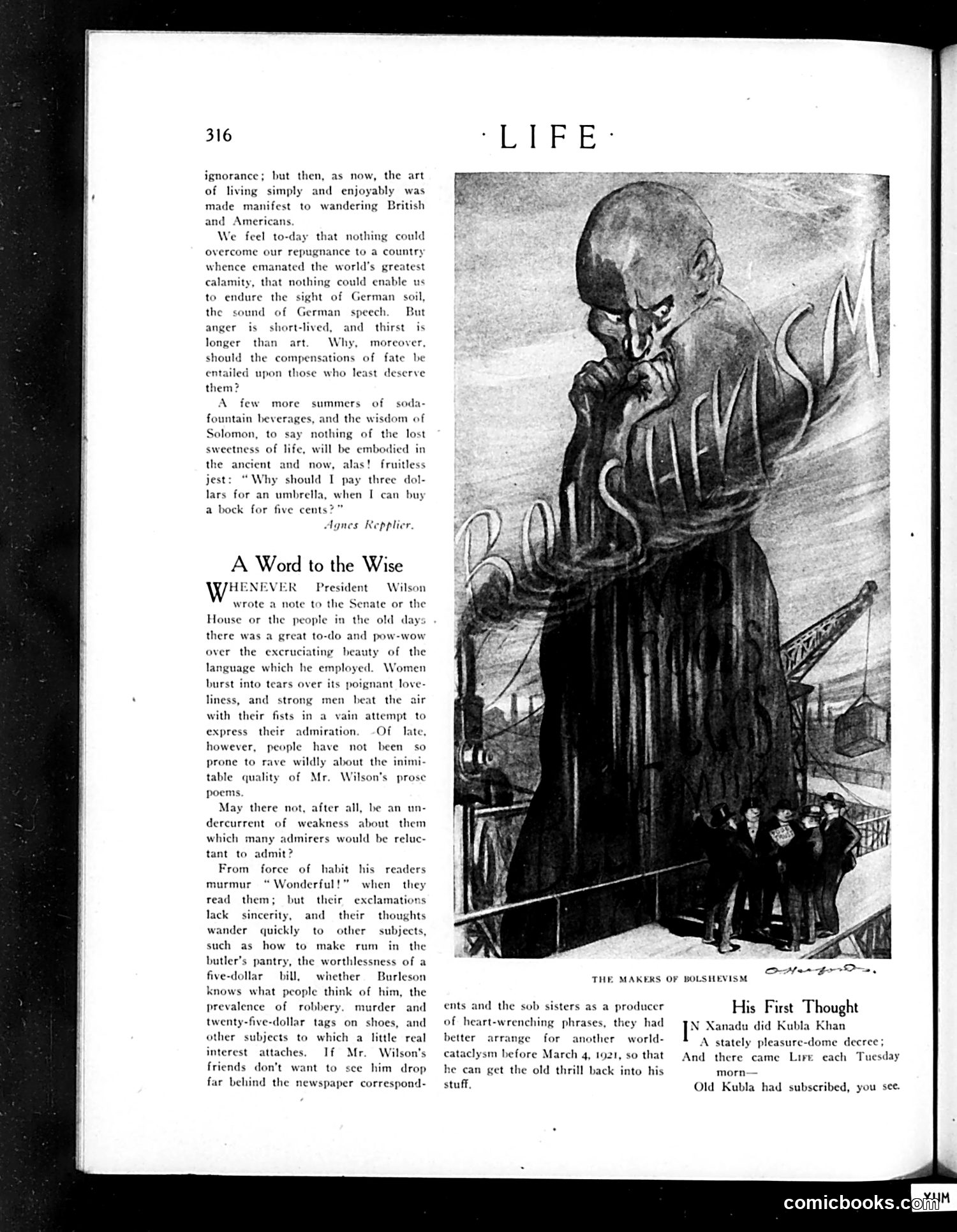 Life — August 21, 1919 — page 14: Life, 1919-08-21