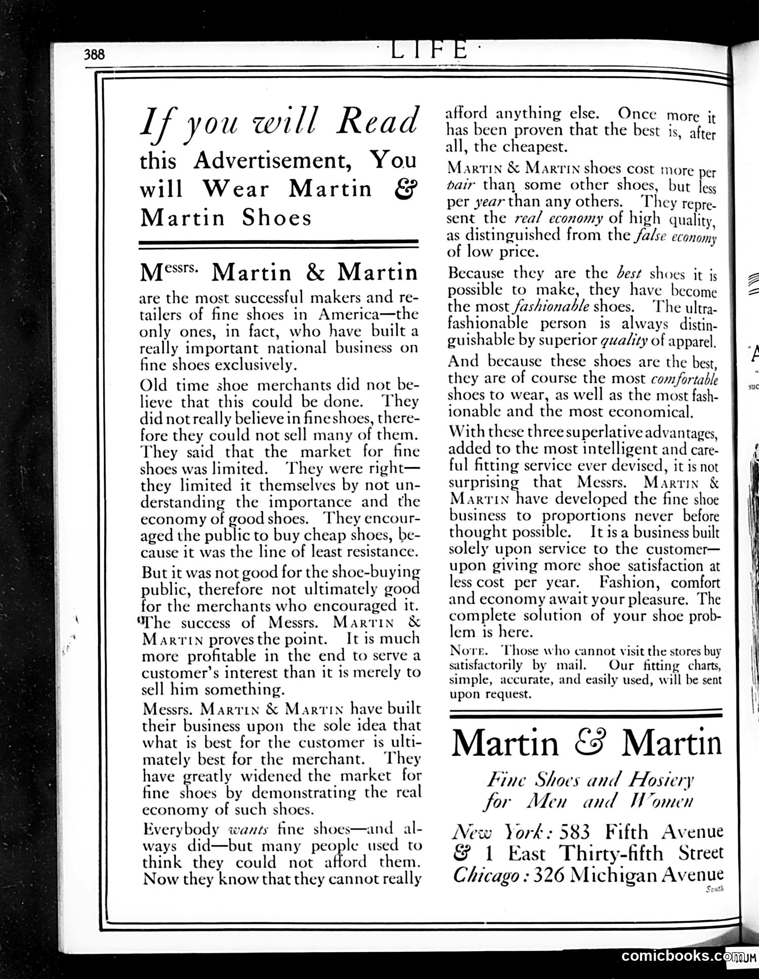 Life — September 4, 1919 — page 6: Life, 1919-09-04
