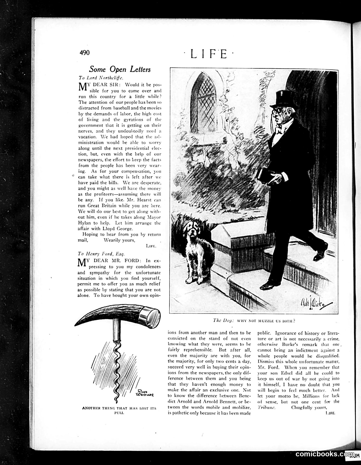 Life — September 18, 1919 — page 12: Life, 1919-09-18