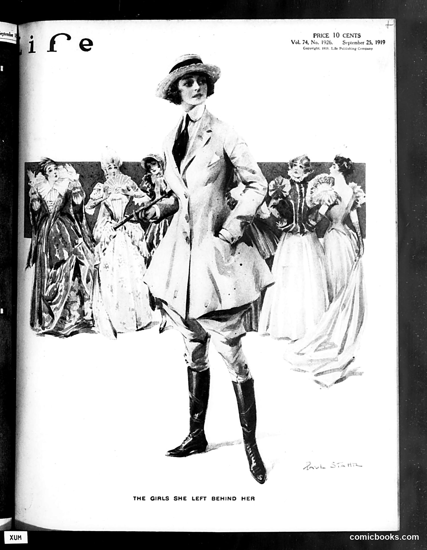 Life — September 25, 1919 — page 1: Life, 1919-09-25