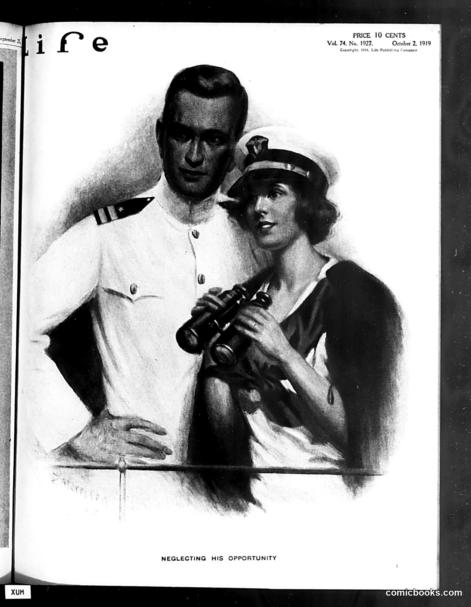 Life — October 2, 1919 — page 1: Life, 1919-10-02