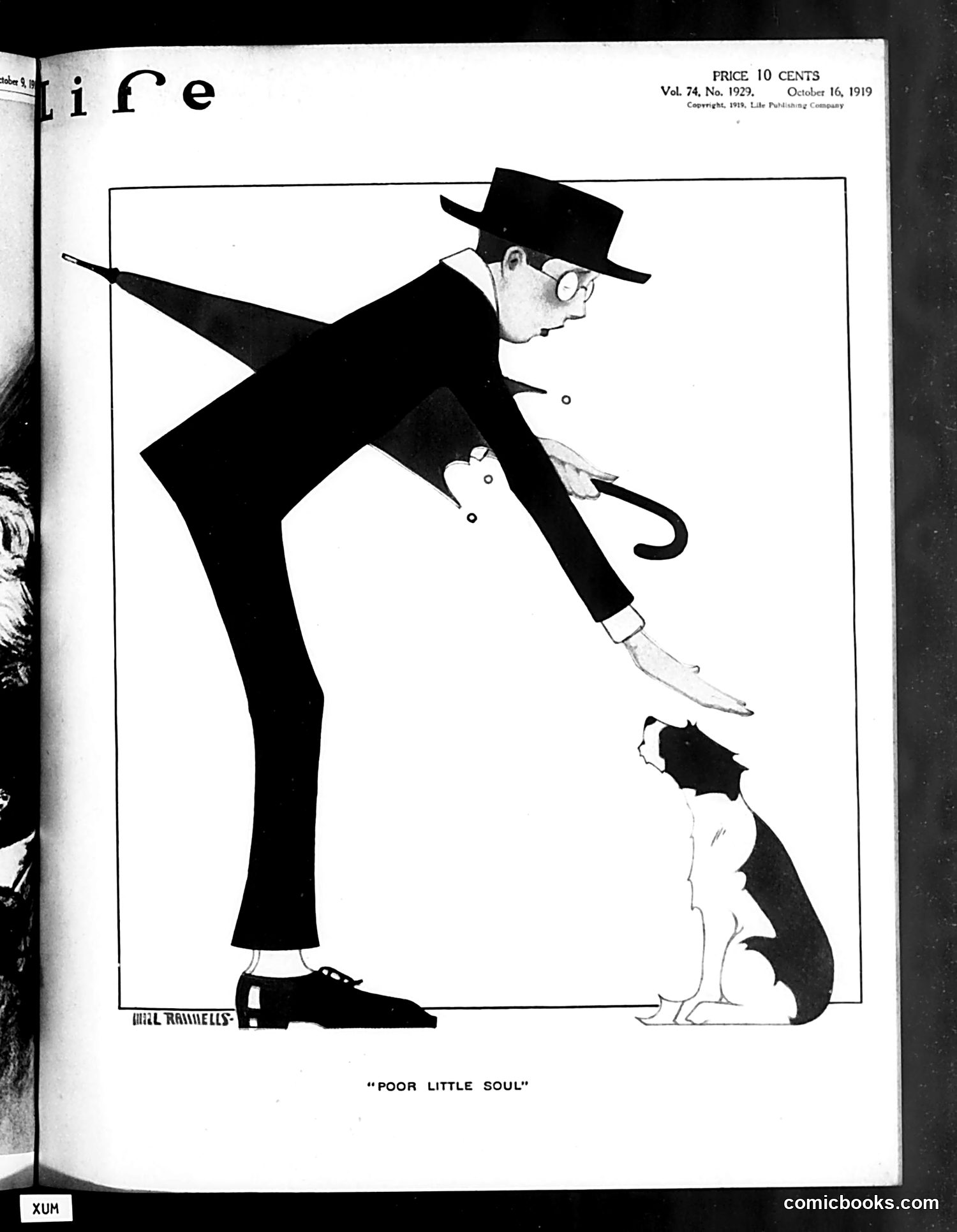 Life — October 16, 1919 — page 1: Life, 1919-10-16