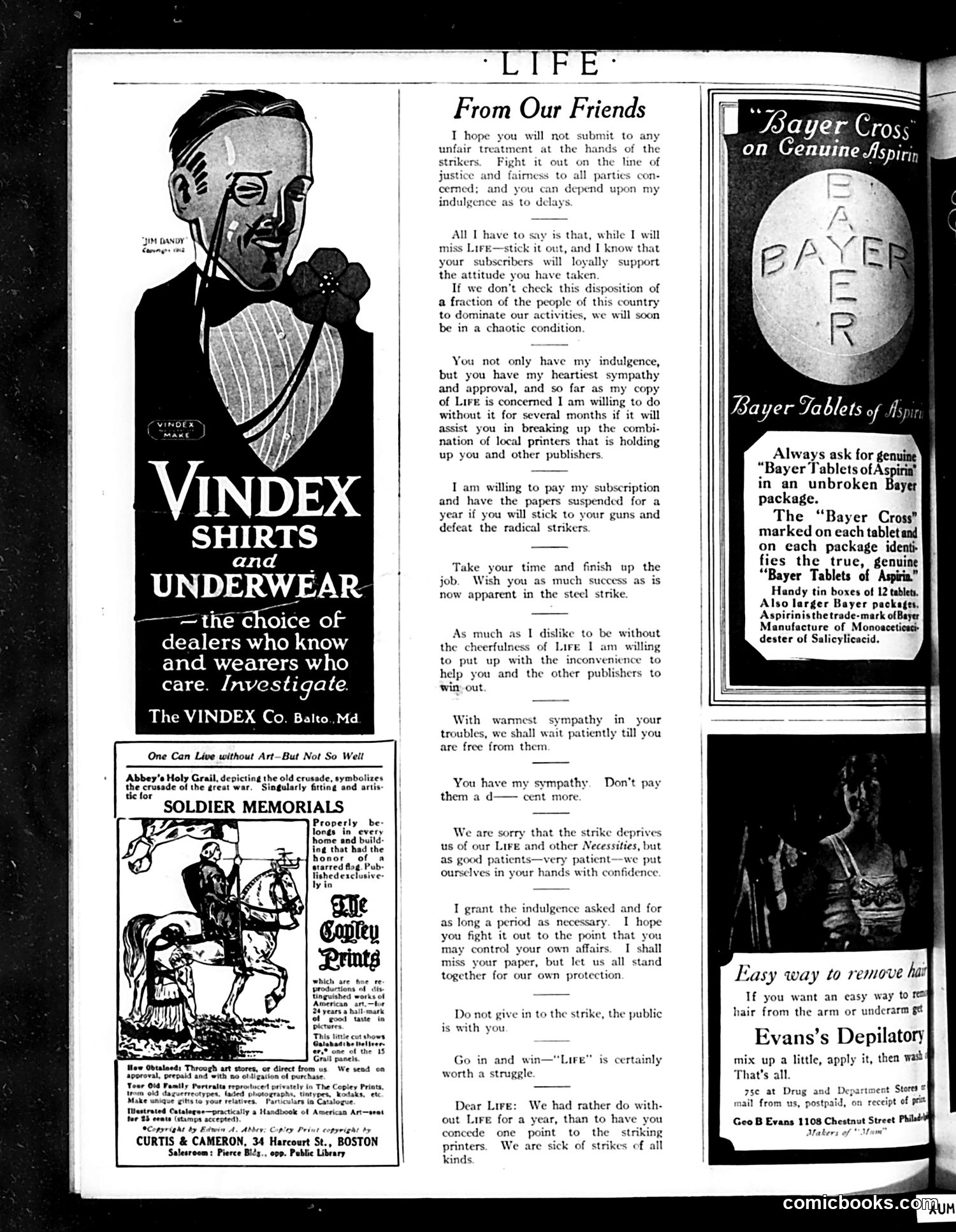 Life — October 23, 1919 — page 4: Life, 1919-10-23