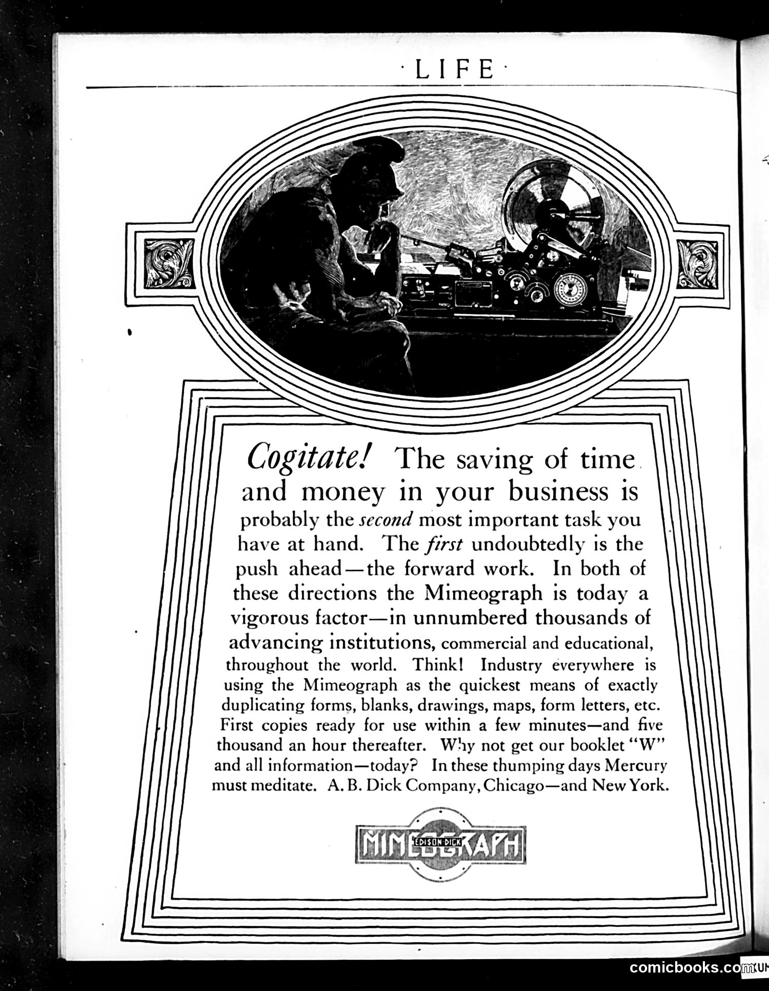 Life — October 23, 1919 — page 8: Life, 1919-10-23