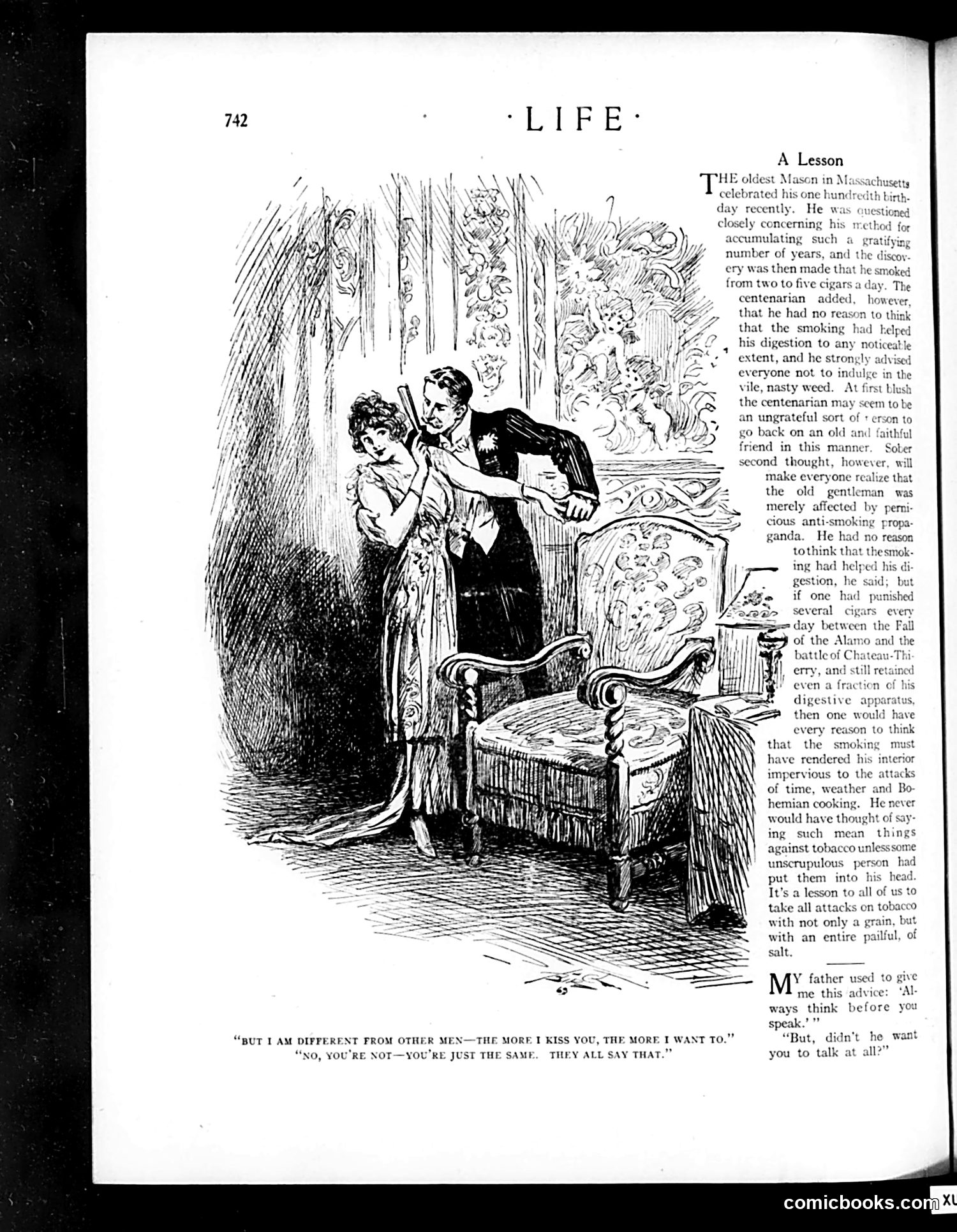 Life — October 30, 1919 — page 8: Life, 1919-10-30