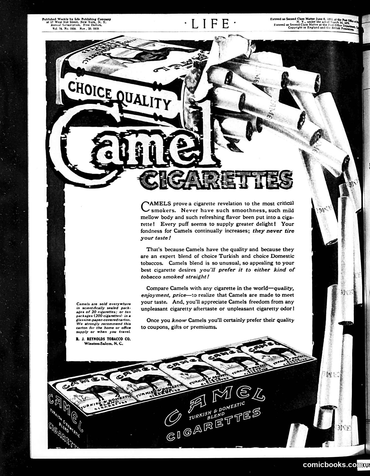 Life — November 20, 1919 — page 2: Life, 1919-11-20