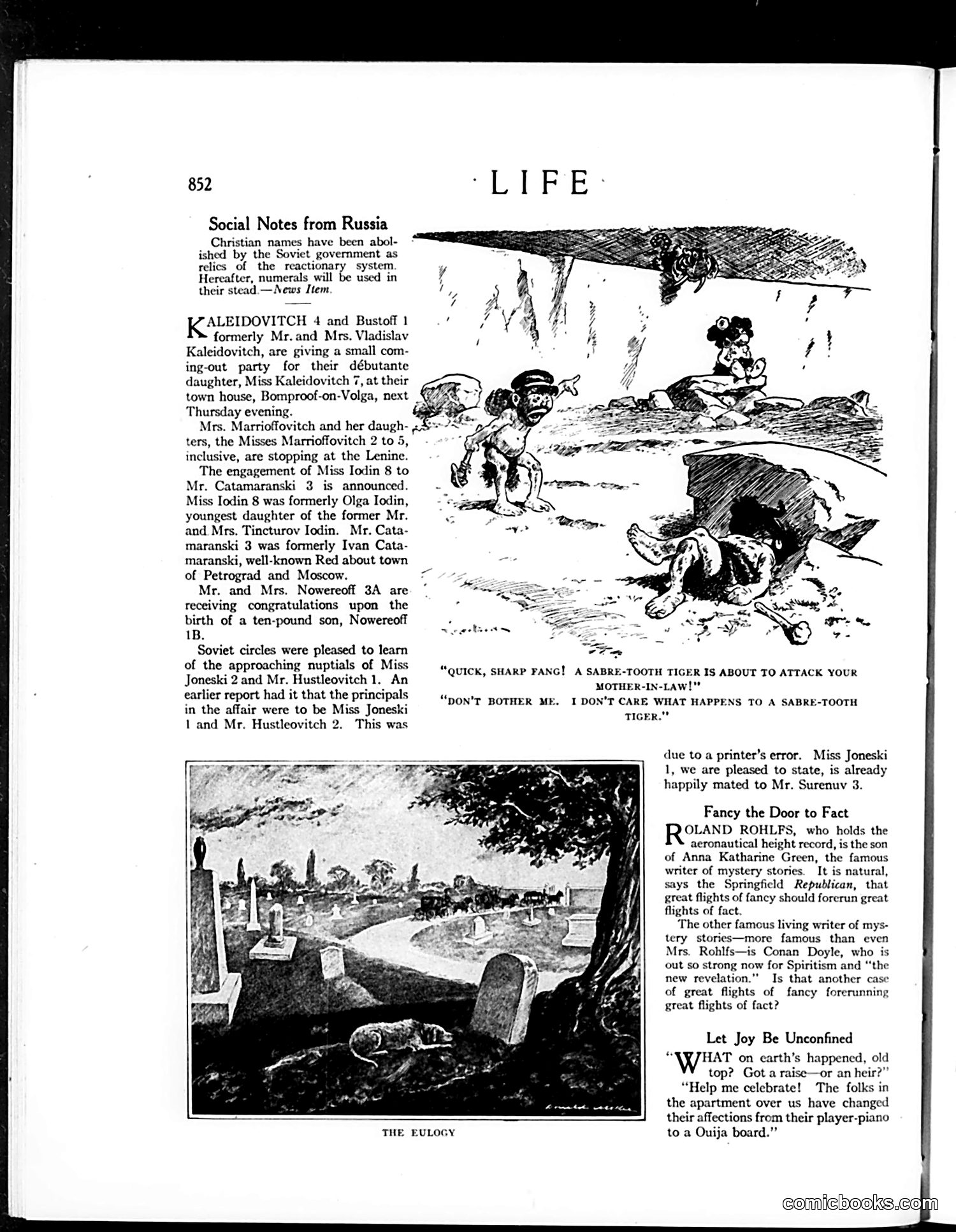Life — November 20, 1919 — page 10: Life, 1919-11-20