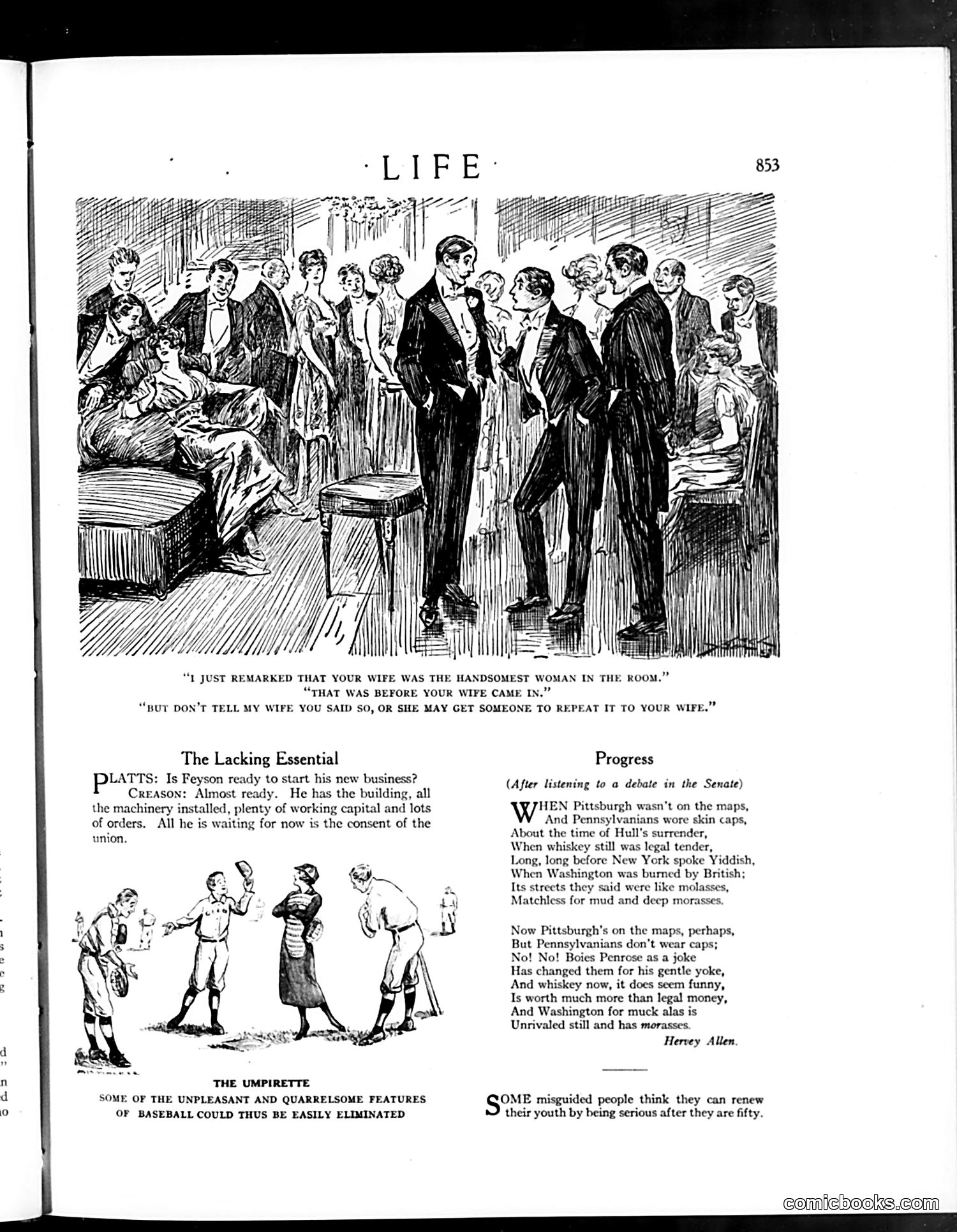 Life — November 20, 1919 — page 11: Life, 1919-11-20