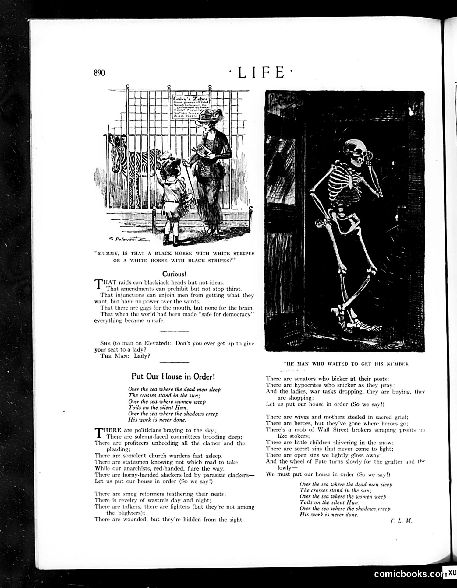 Life — November 27, 1919 — page 12: Life, 1919-11-27