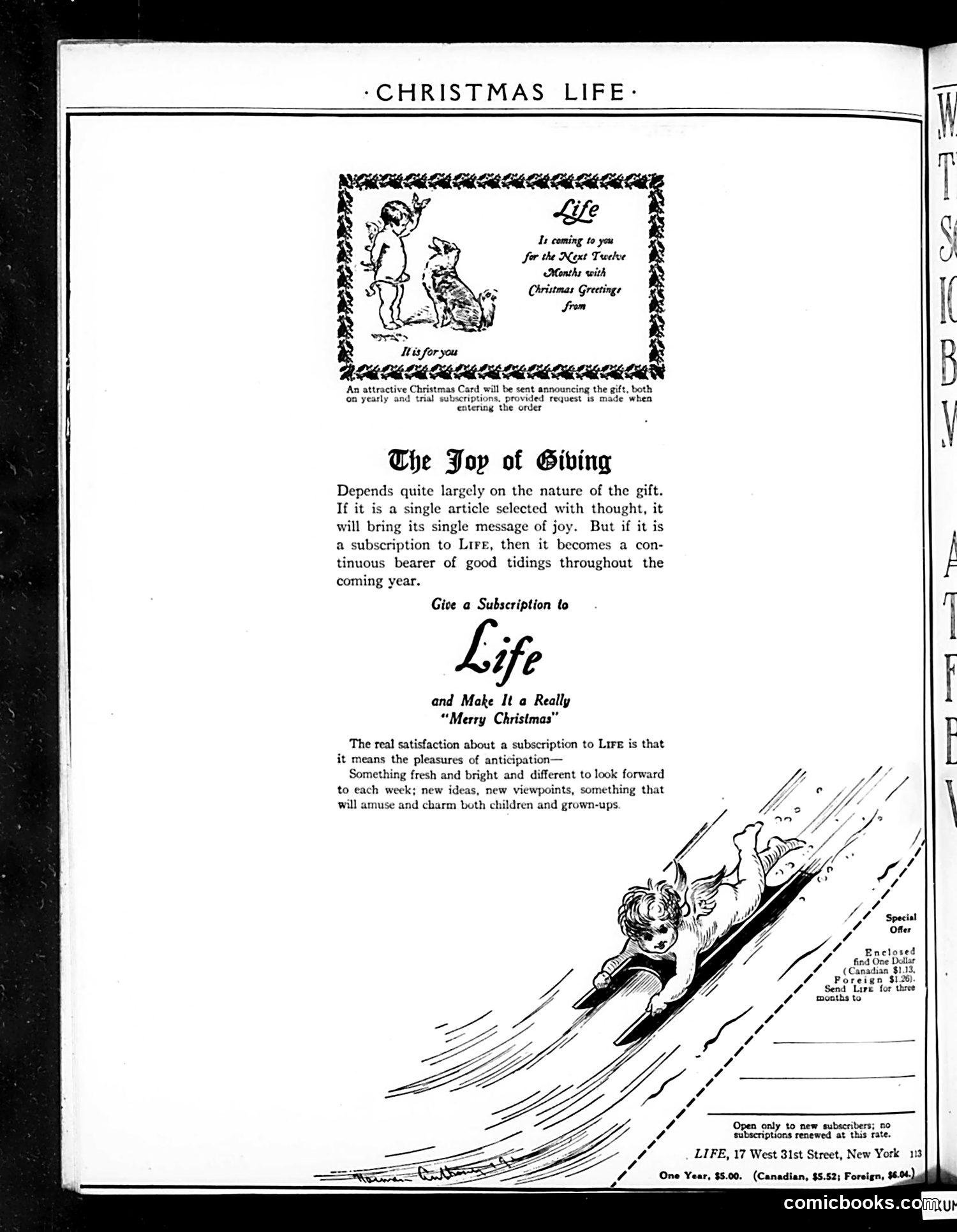Life — December 4, 1919 — page 8: Life, 1919-12-04
