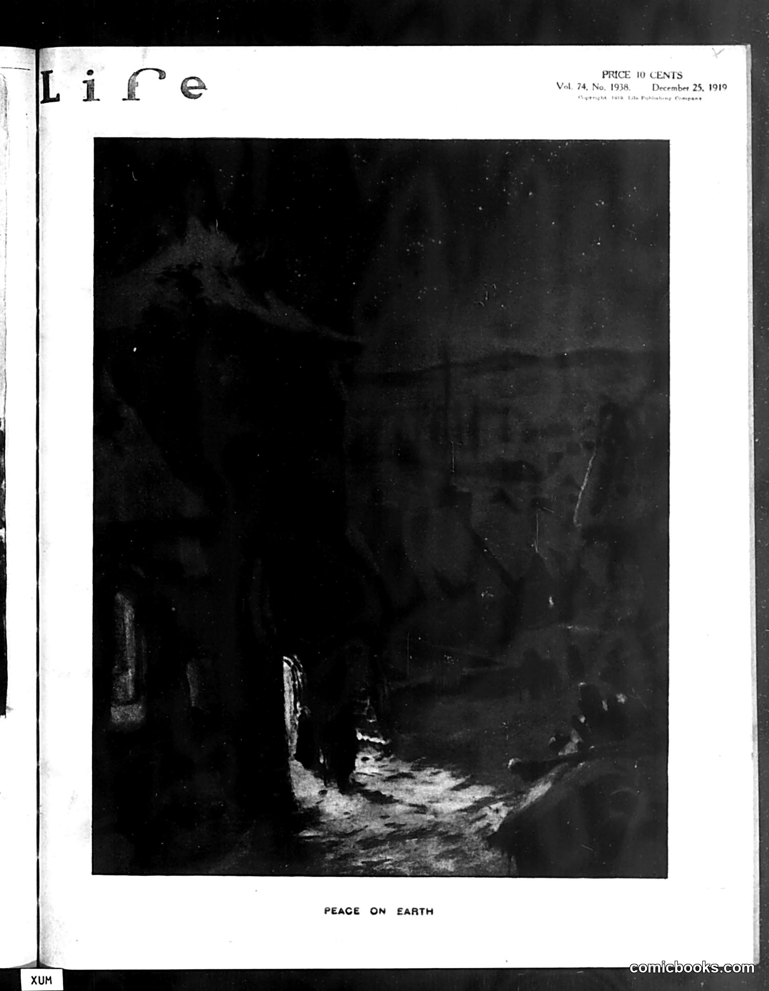 Life — December 25, 1919 — page 1: Life, 1919-12-25