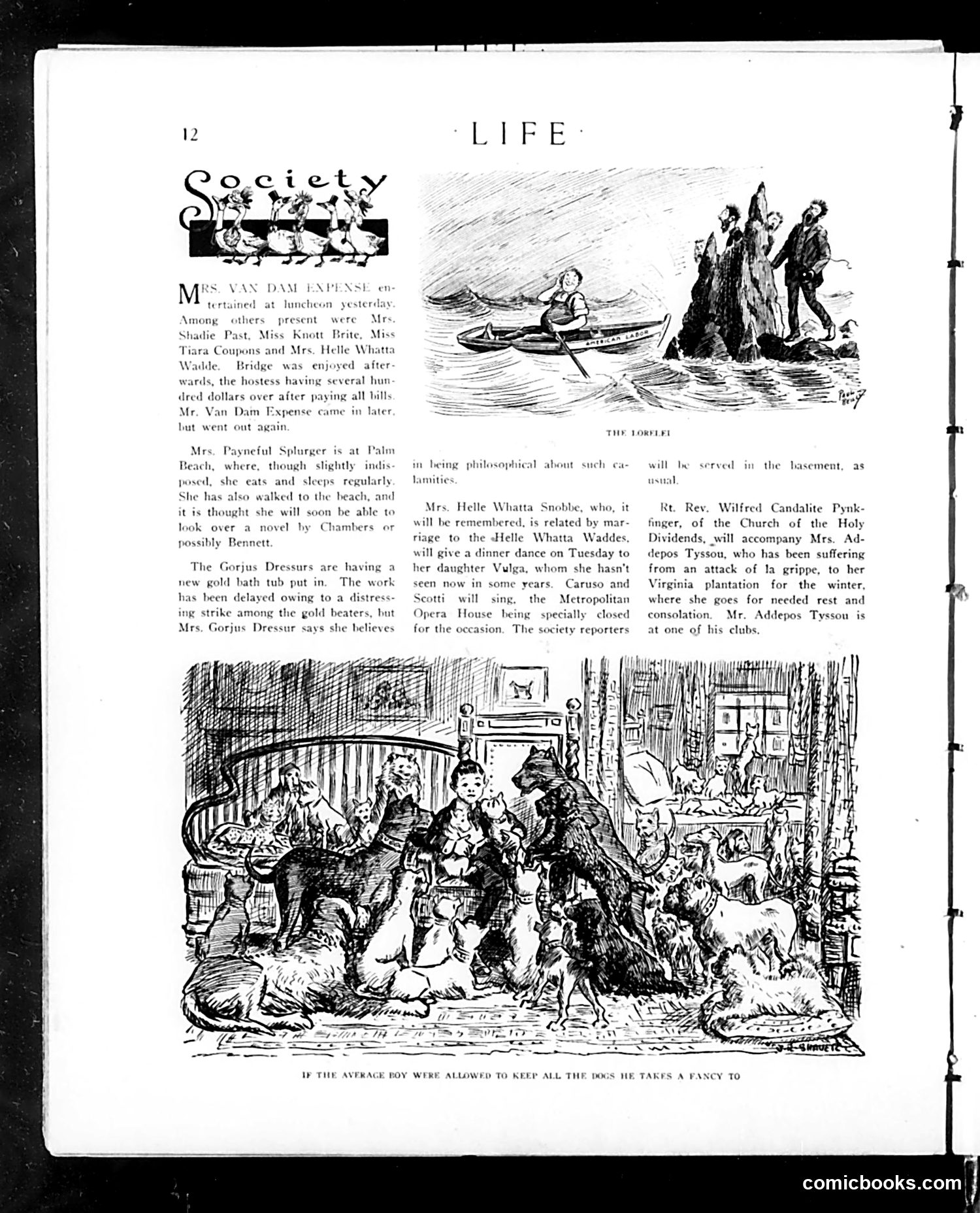 Life — January 1, 1920 — page 12: Life, 1920-01-01