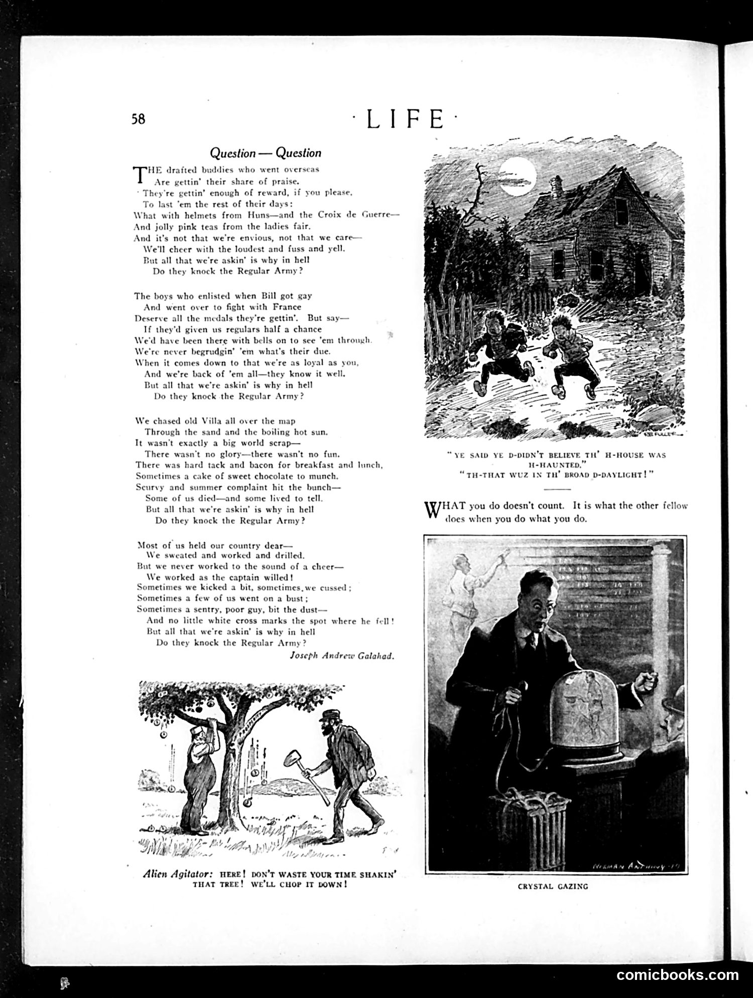 Life — January 8, 1920 — page 10: Life, 1920-01-08