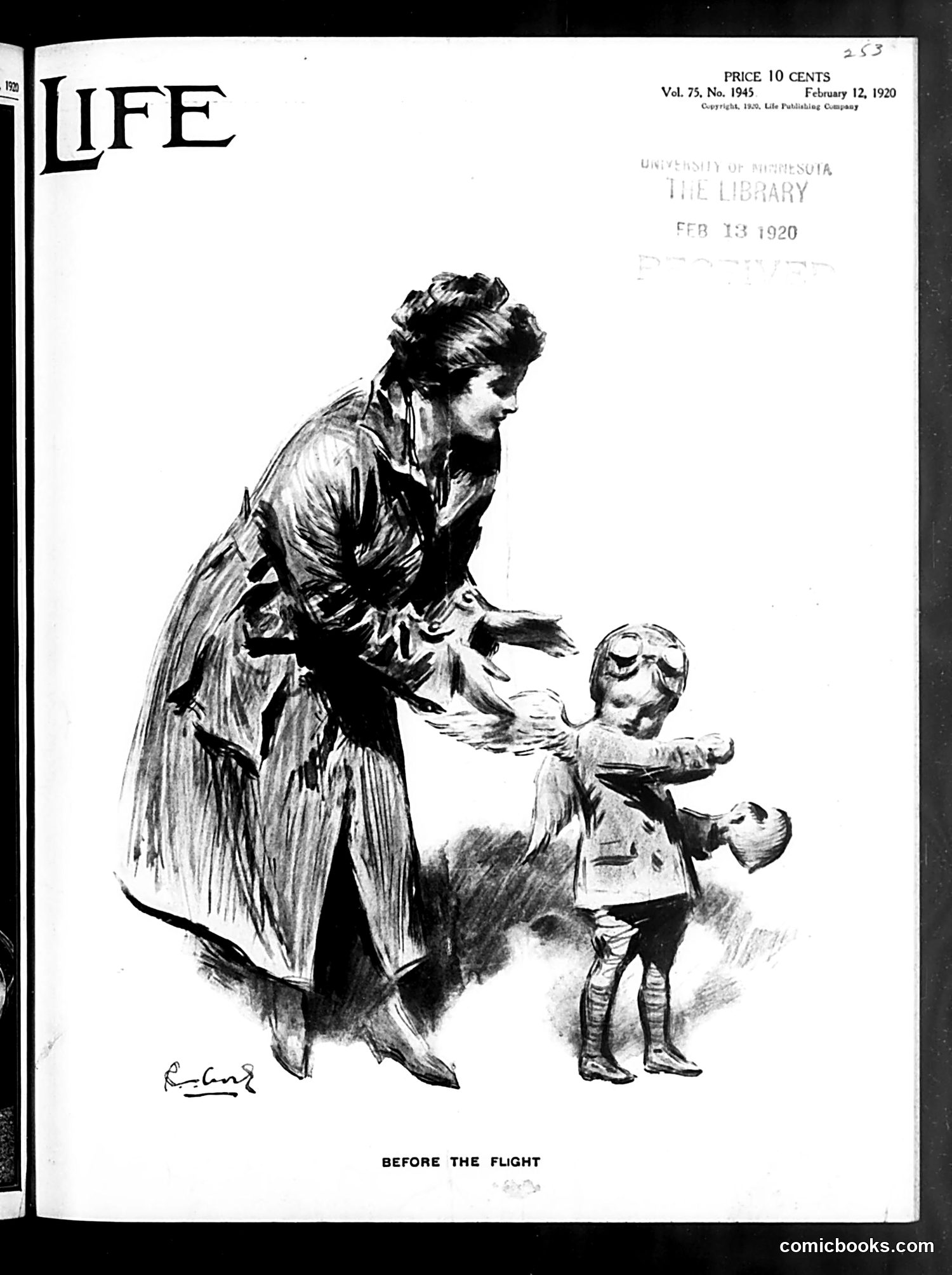 Life — February 12, 1920 — page 1: Life, 1920-02-12