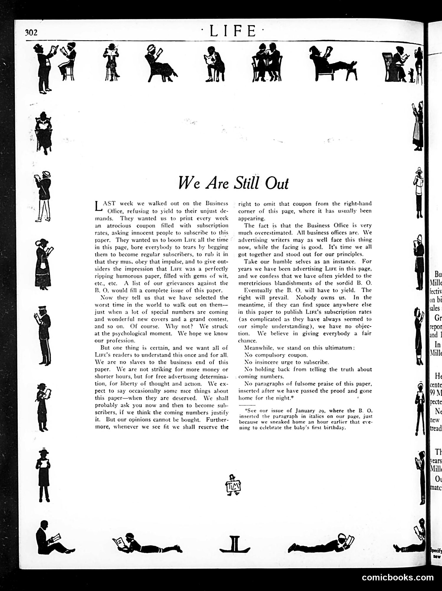 Life — February 19, 1920 — page 6: Life, 1920-02-19