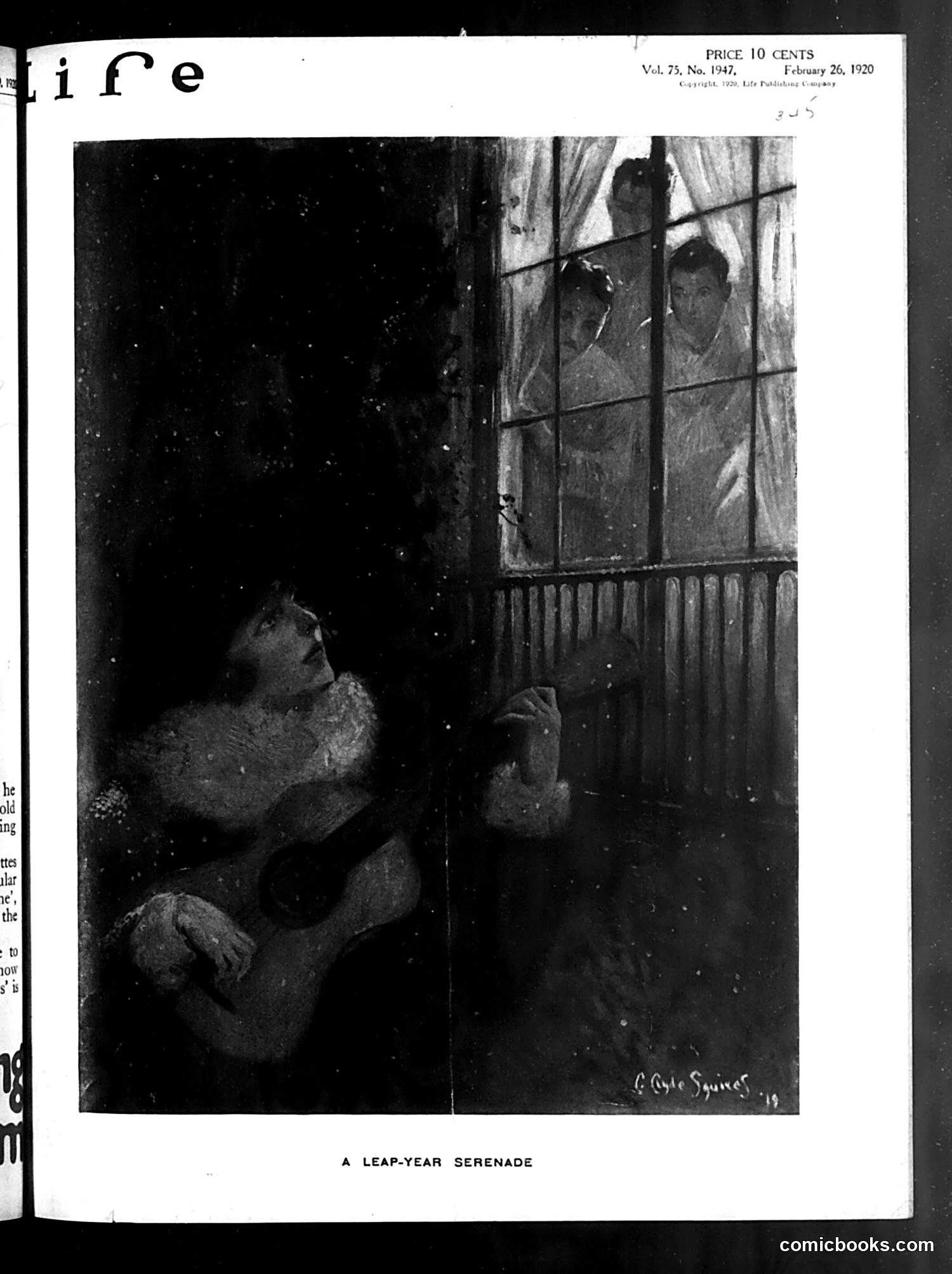Life — February 26, 1920 — page 1: Life, 1920-02-26