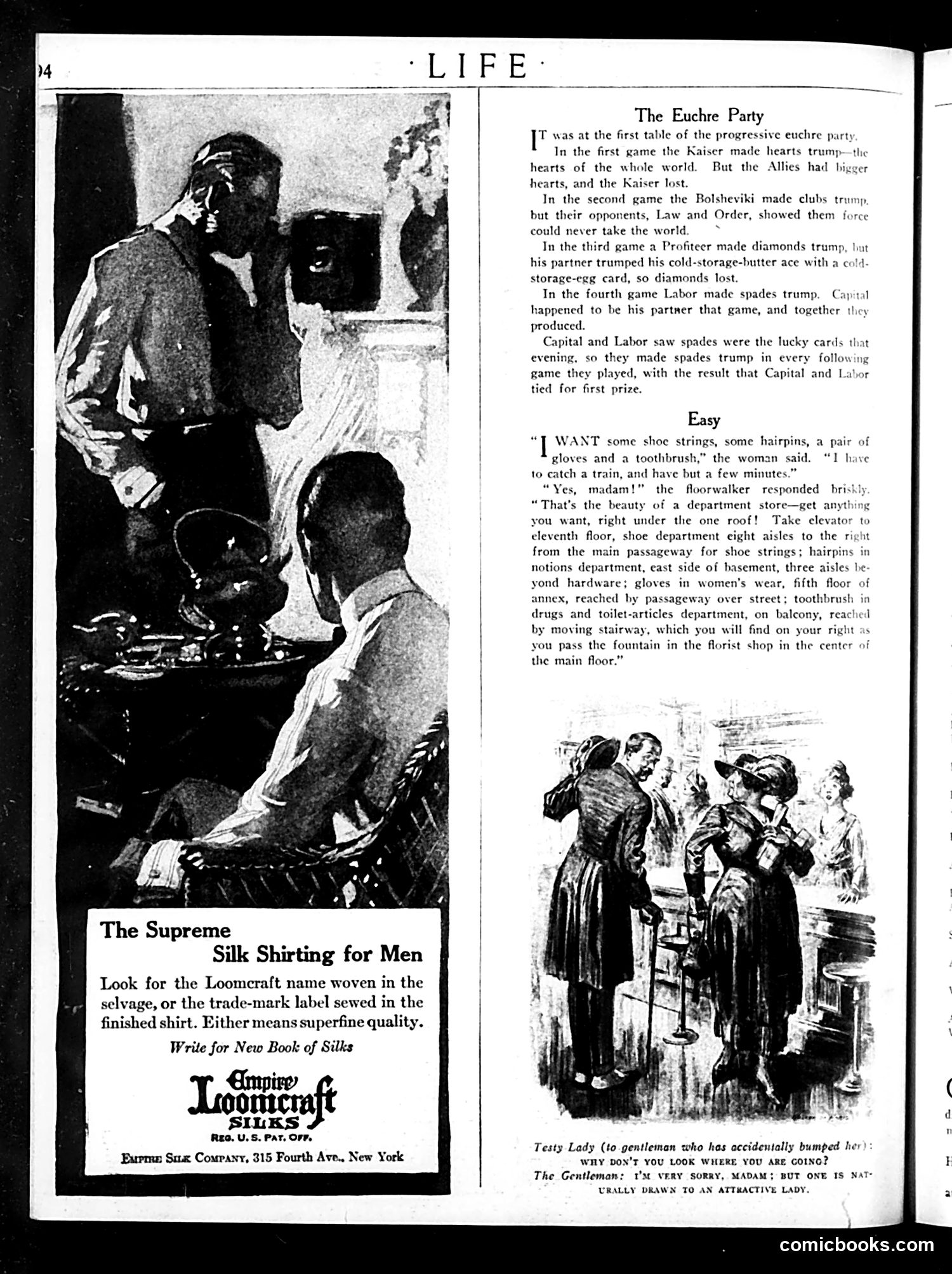 Life — March 4, 1920 — page 10: Life, 1920-03-04