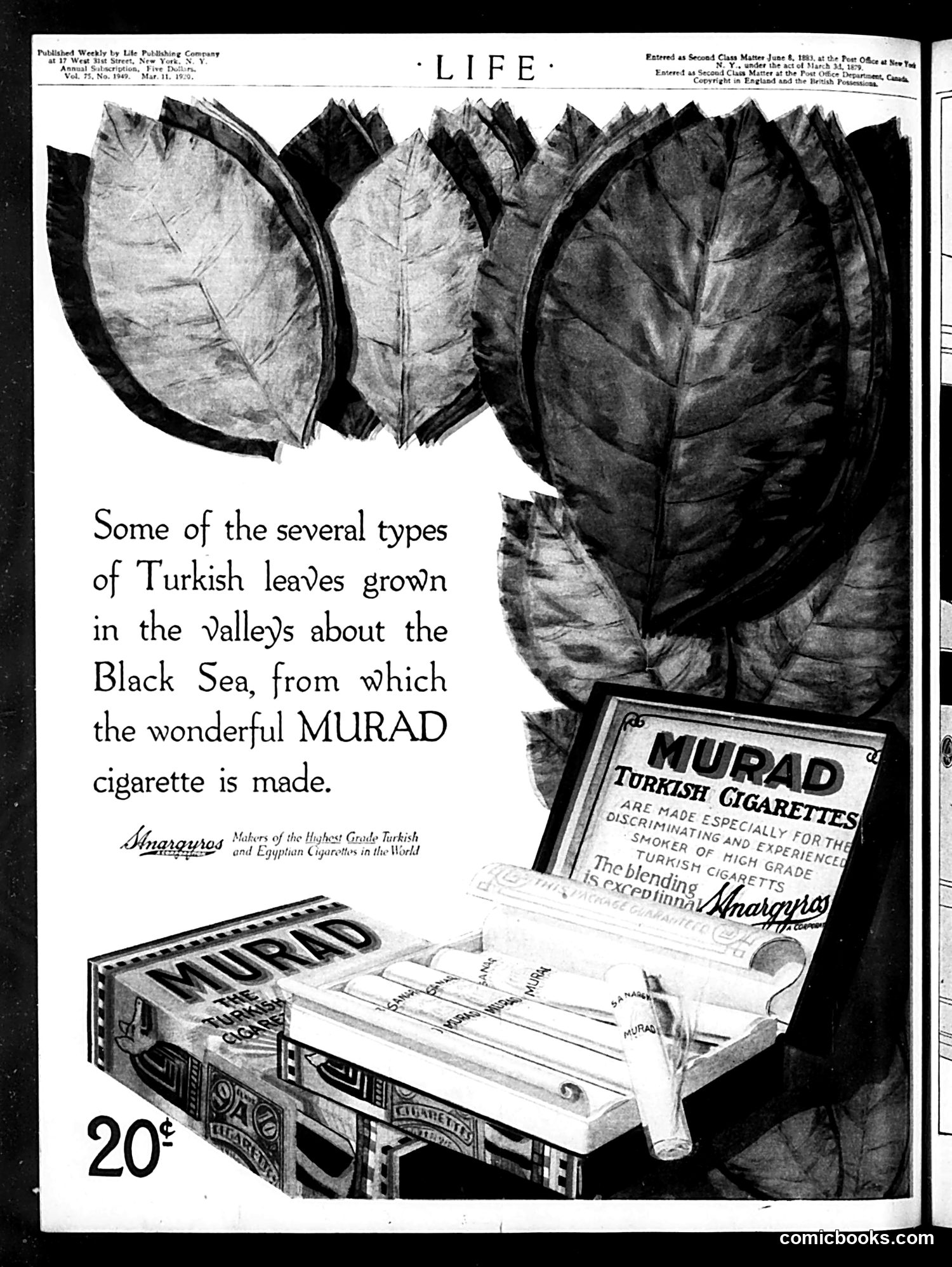 Life — March 11, 1920 — page 2: Life, 1920-03-11