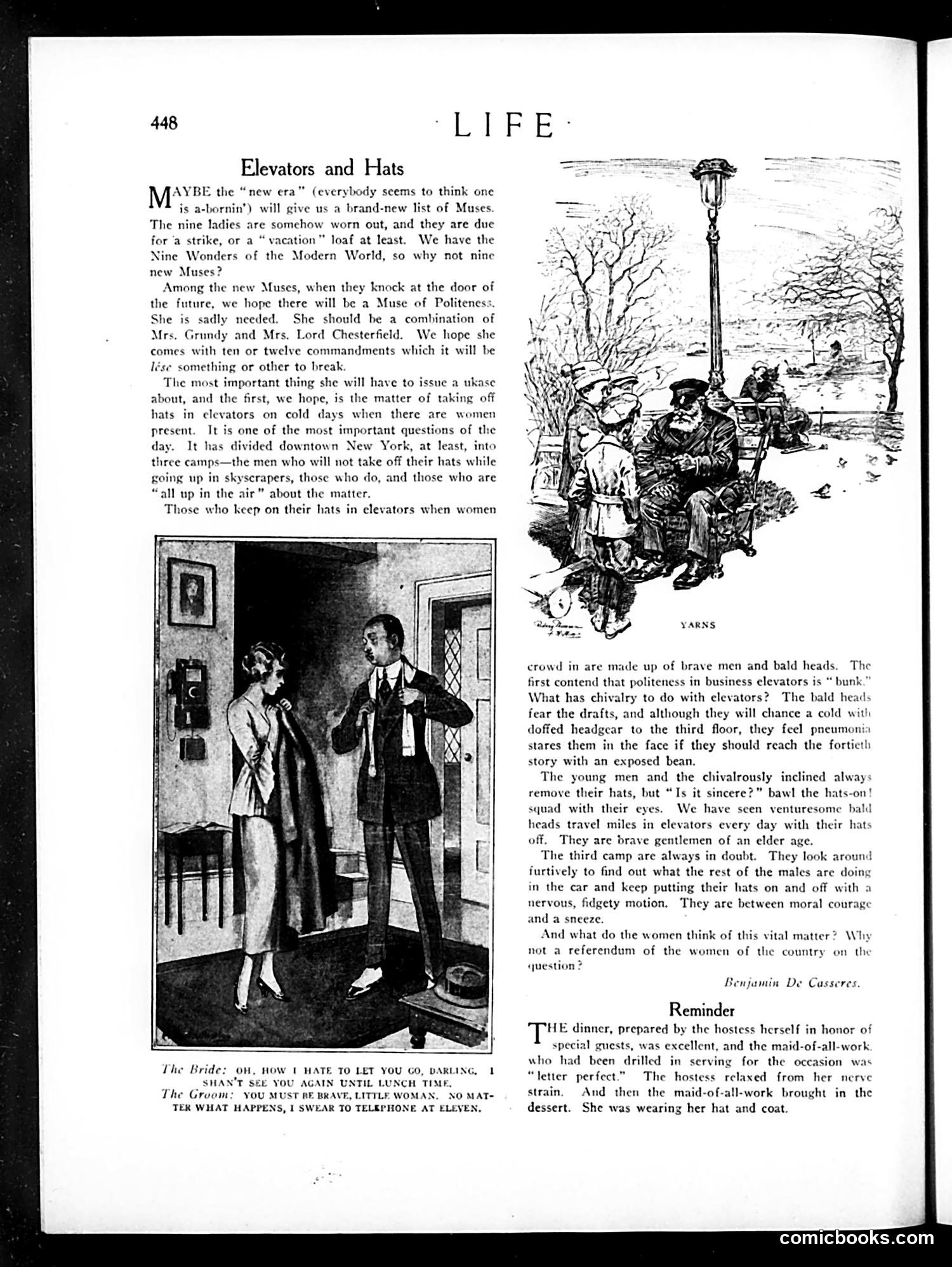 Life — March 11, 1920 — page 8: Life, 1920-03-11